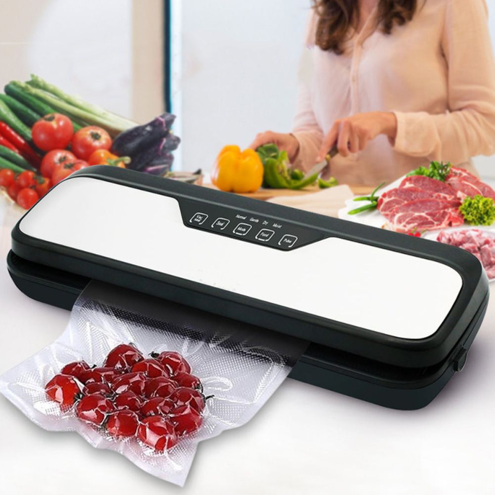 Household Automatic Mini Electric Food Preservation Vacuum Sealer Food Storage view 5