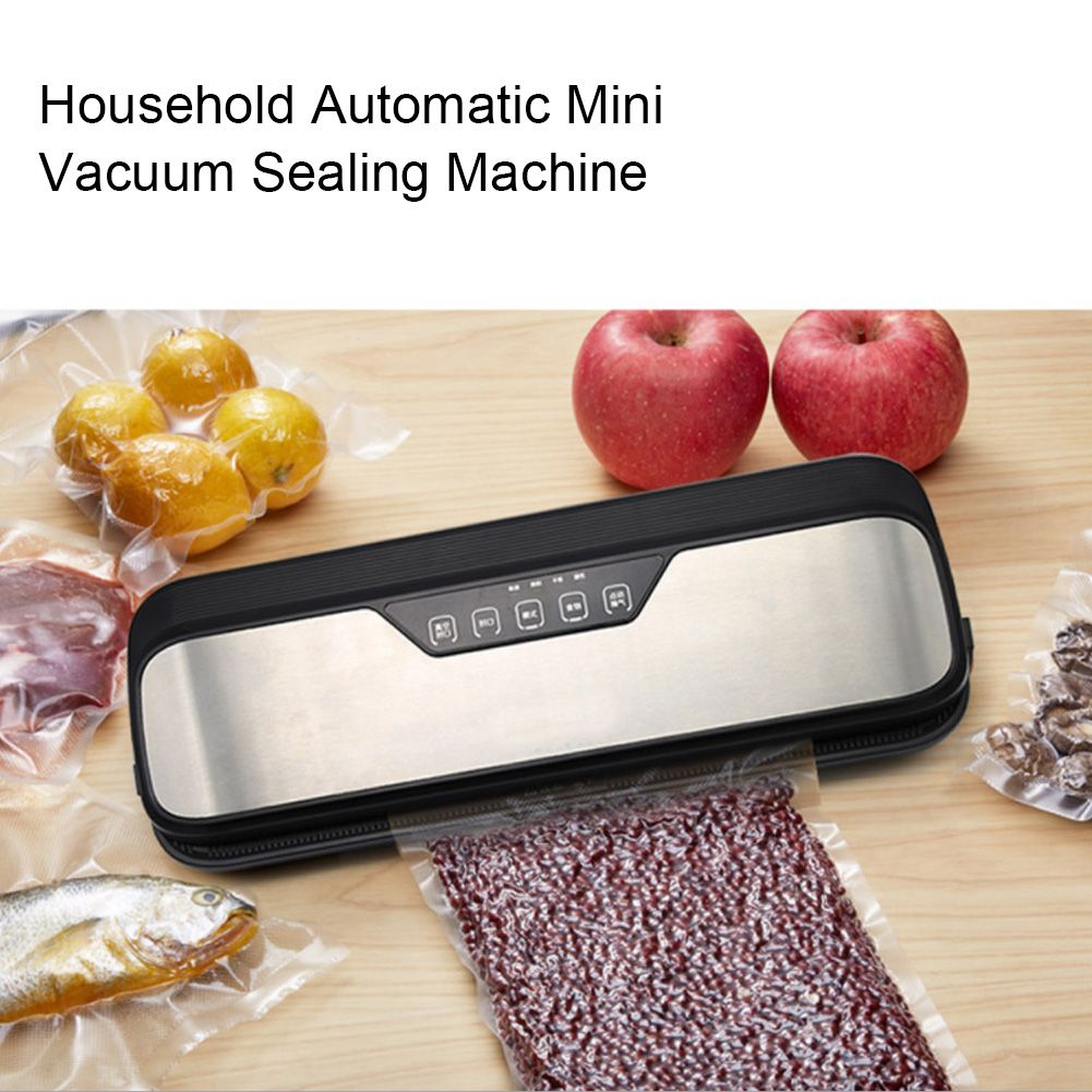Household Automatic Mini Electric Food Preservation Vacuum Sealer Food Storage view 7