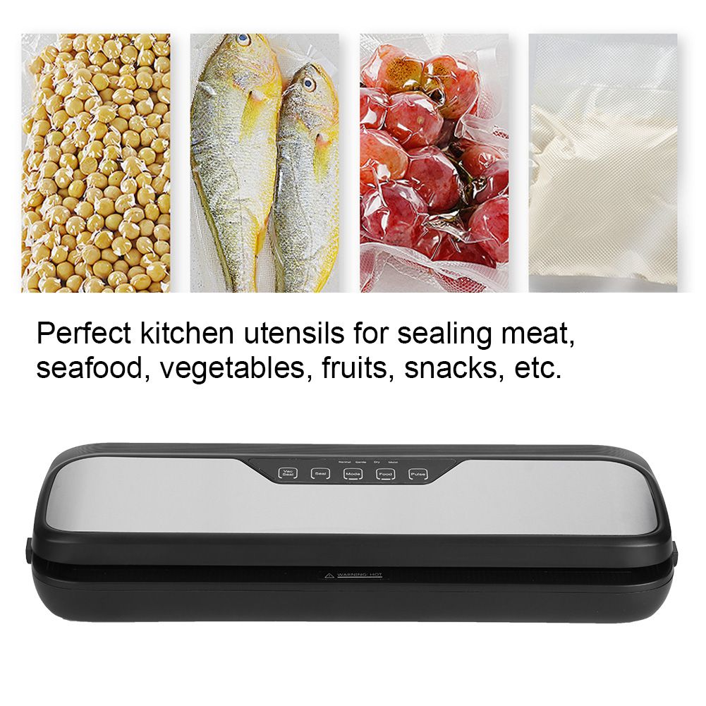 Household Automatic Mini Electric Food Preservation Vacuum Sealer Food Storage view 9