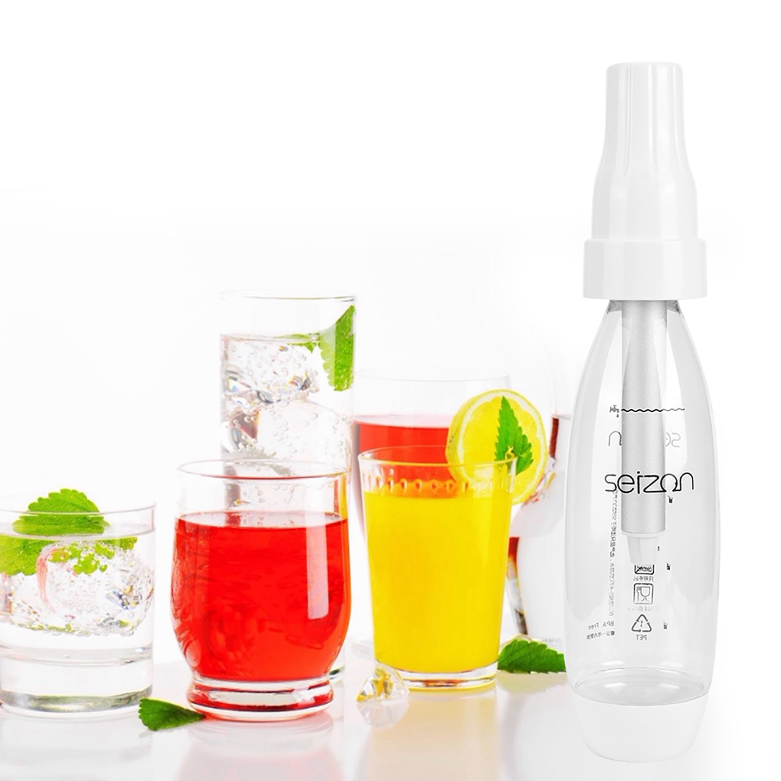 Household Portable Bubble Soda Water Machine Homemade Carbonate Beverage Drink view 12