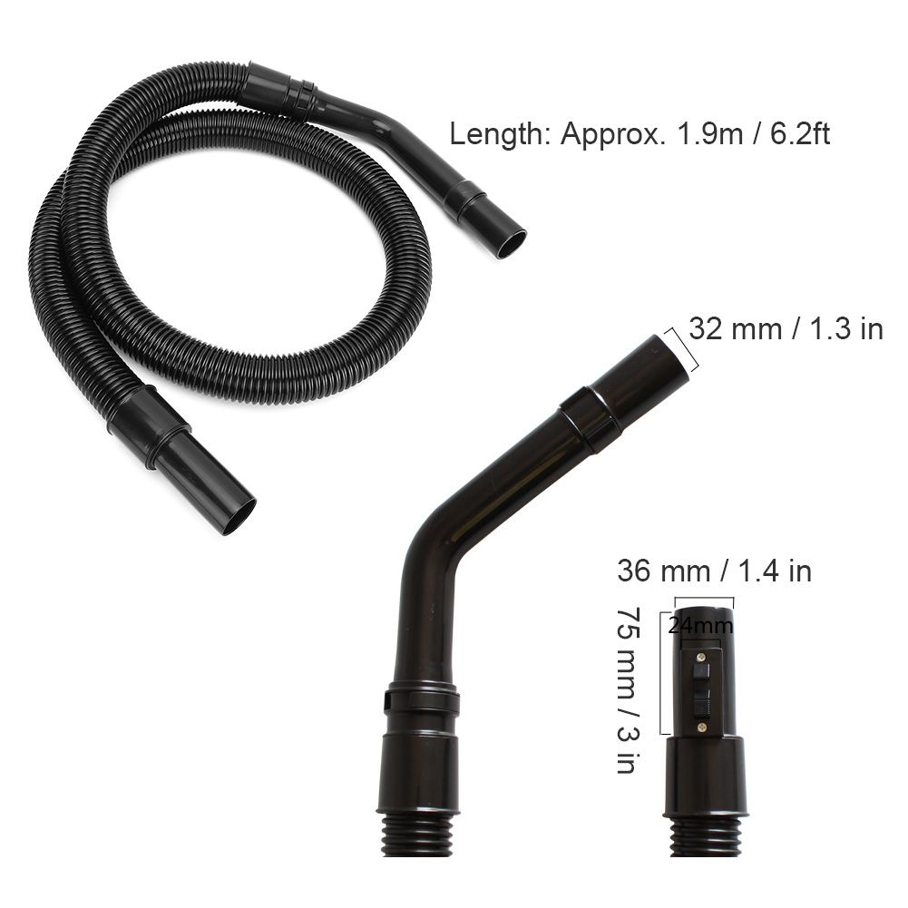 Household Electric Vacuum Cleaner Hose Pipe Accessory for Sanyo BSC-1200A view 9