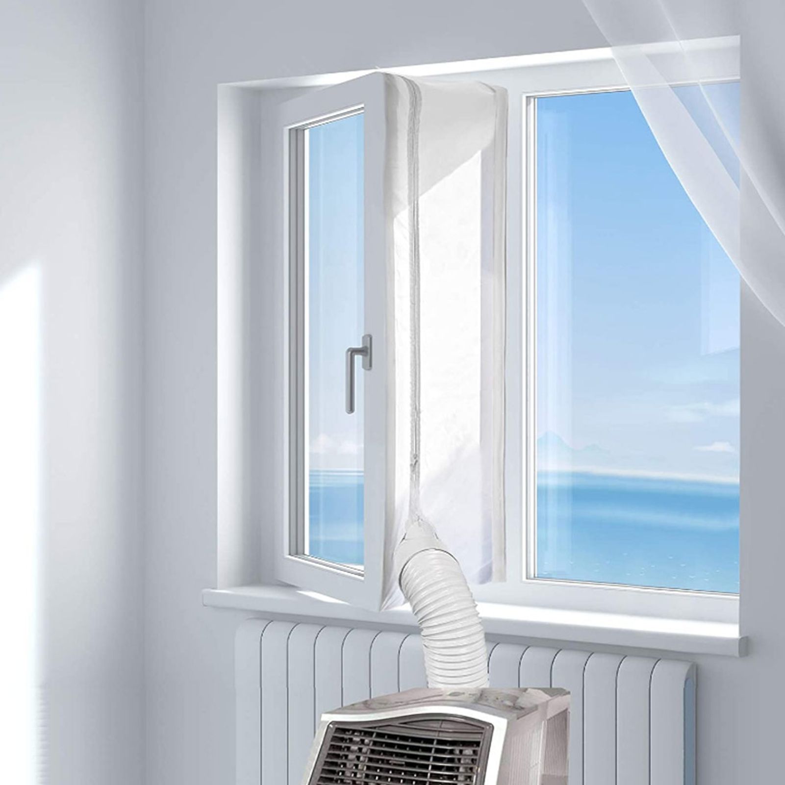Universal Window Sealing Cloth Cover Accessories for Air Conditioner Exhaust view 7