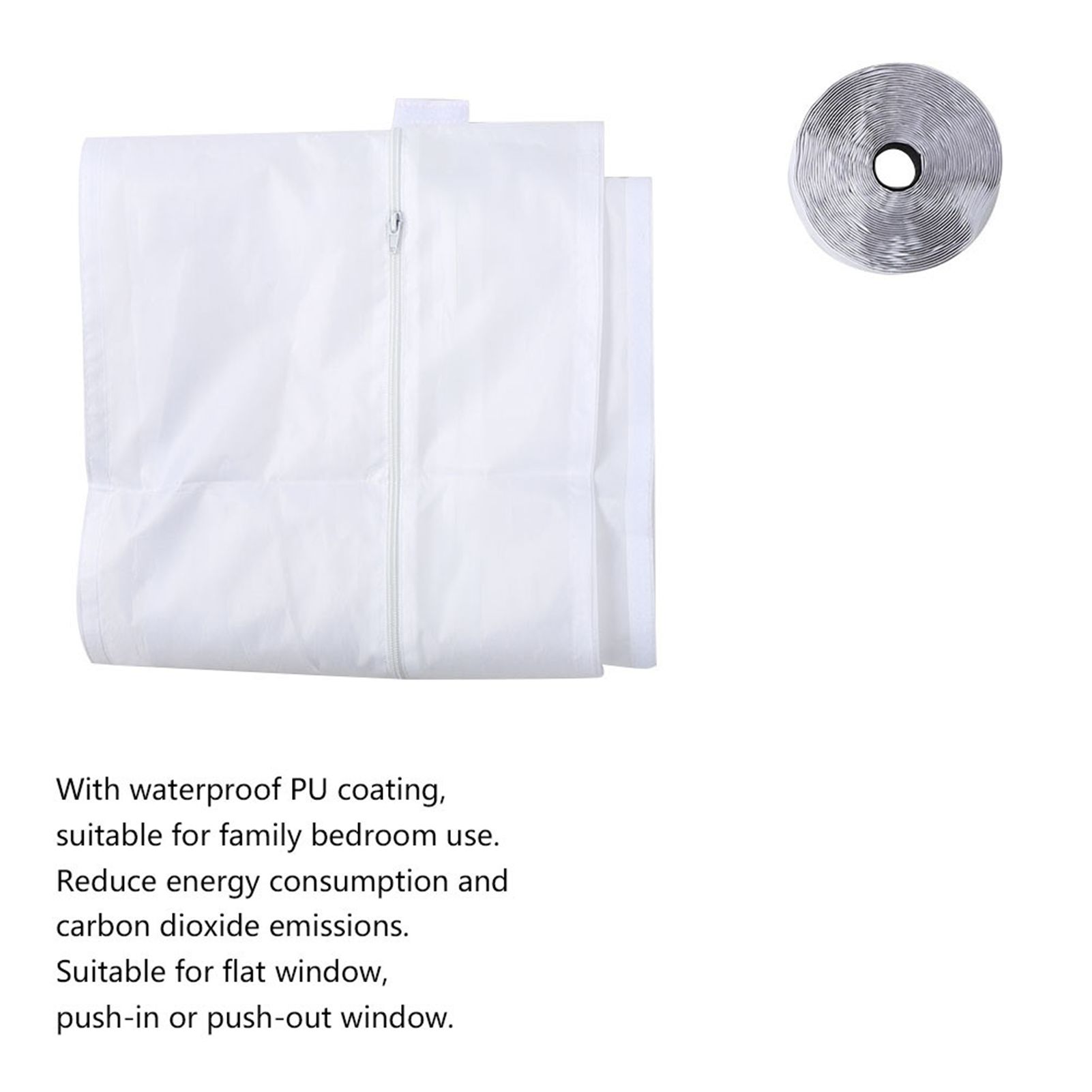 Universal Window Sealing Cloth Cover Accessories for Air Conditioner Exhaust view 10