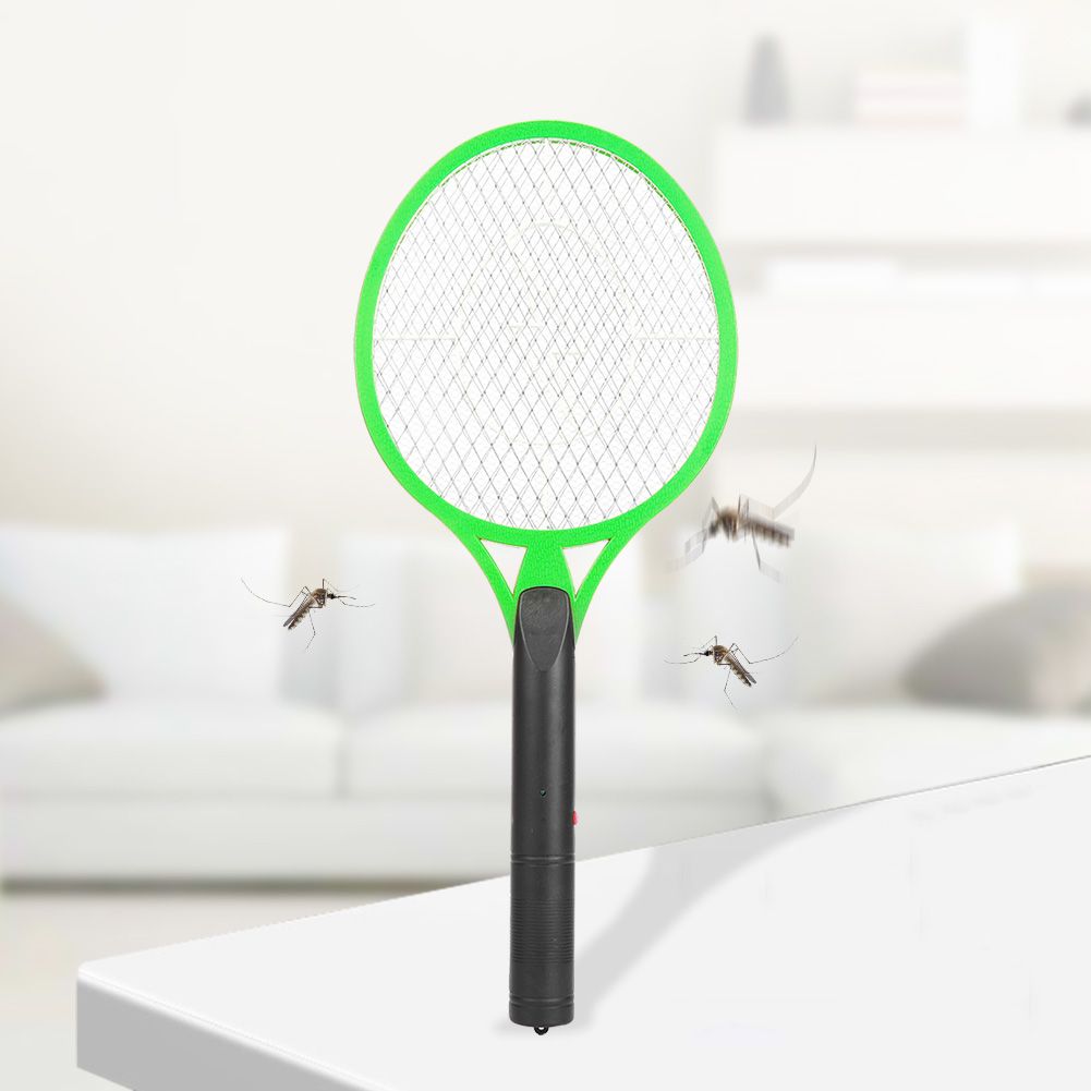 Three Layer Mesh Handheld Electronic Mosquito Swatter Fly Killer Home Insect