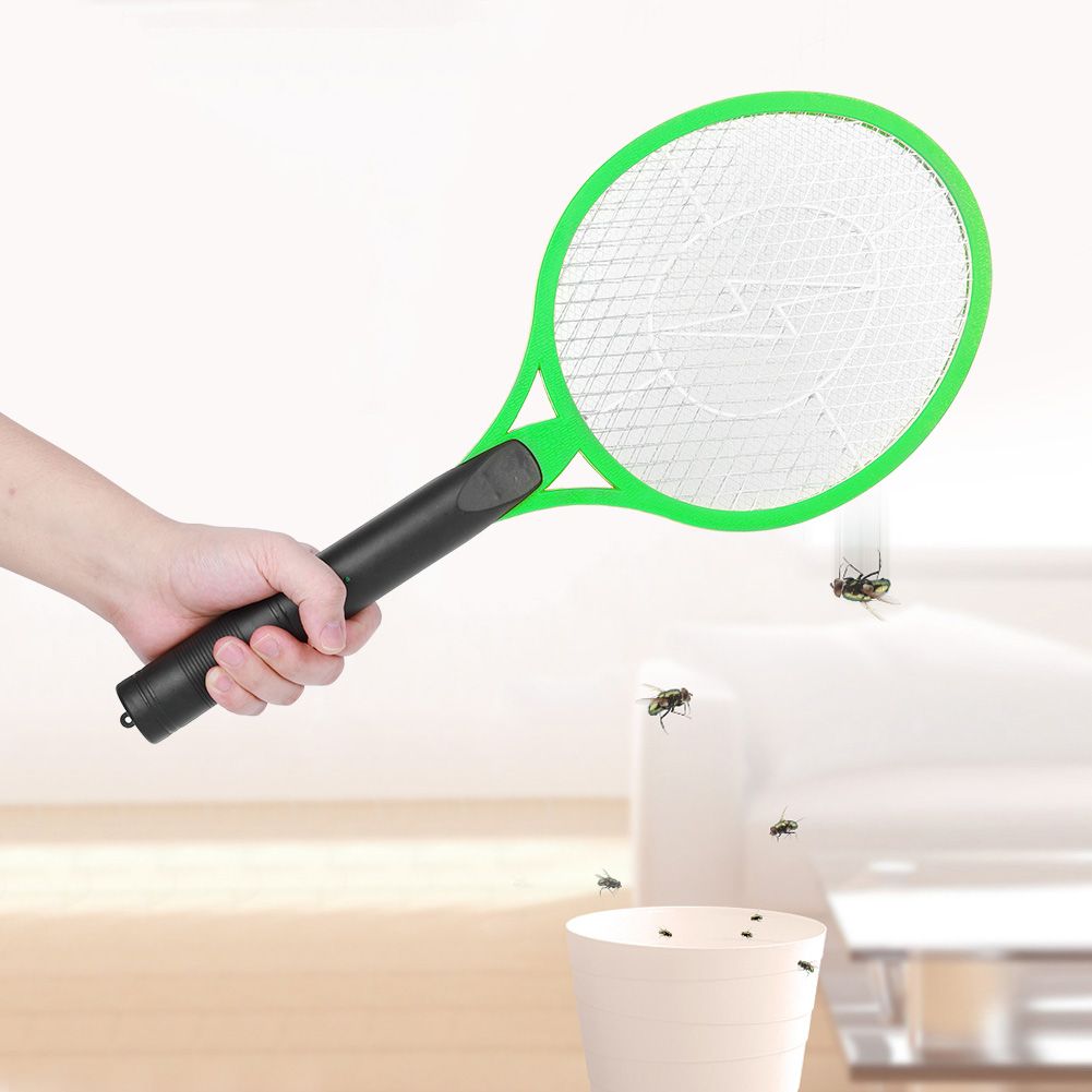 Three Layer Mesh Handheld Electronic Mosquito Swatter Fly Killer Home Insect view 3