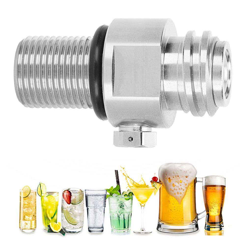 Soda Water Cylinder Valve Accessory M18x1.5 TR21-4 Thread for SodaStream view 6