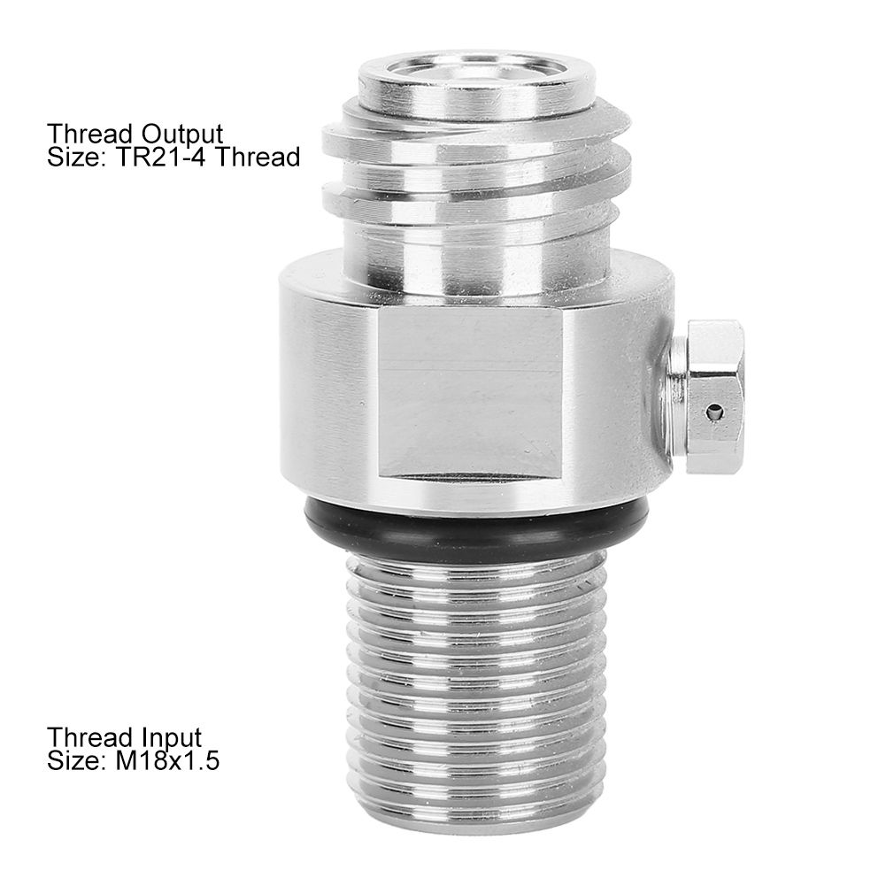 Soda Water Cylinder Valve Accessory M18x1.5 TR21-4 Thread for SodaStream view 9