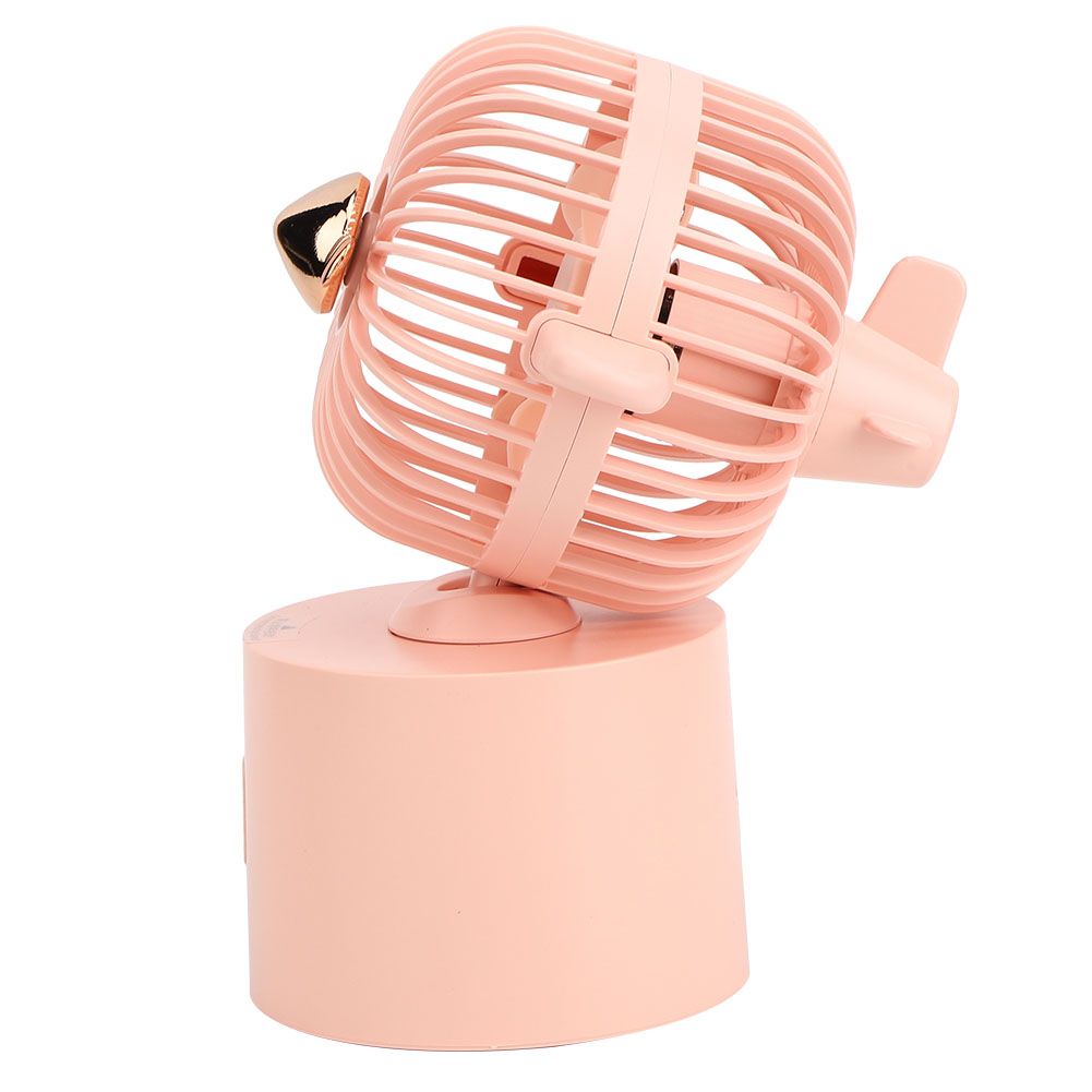 Innovative Airplane Shaped Desktop Mini Portable Fan USB Charging for Home view 3