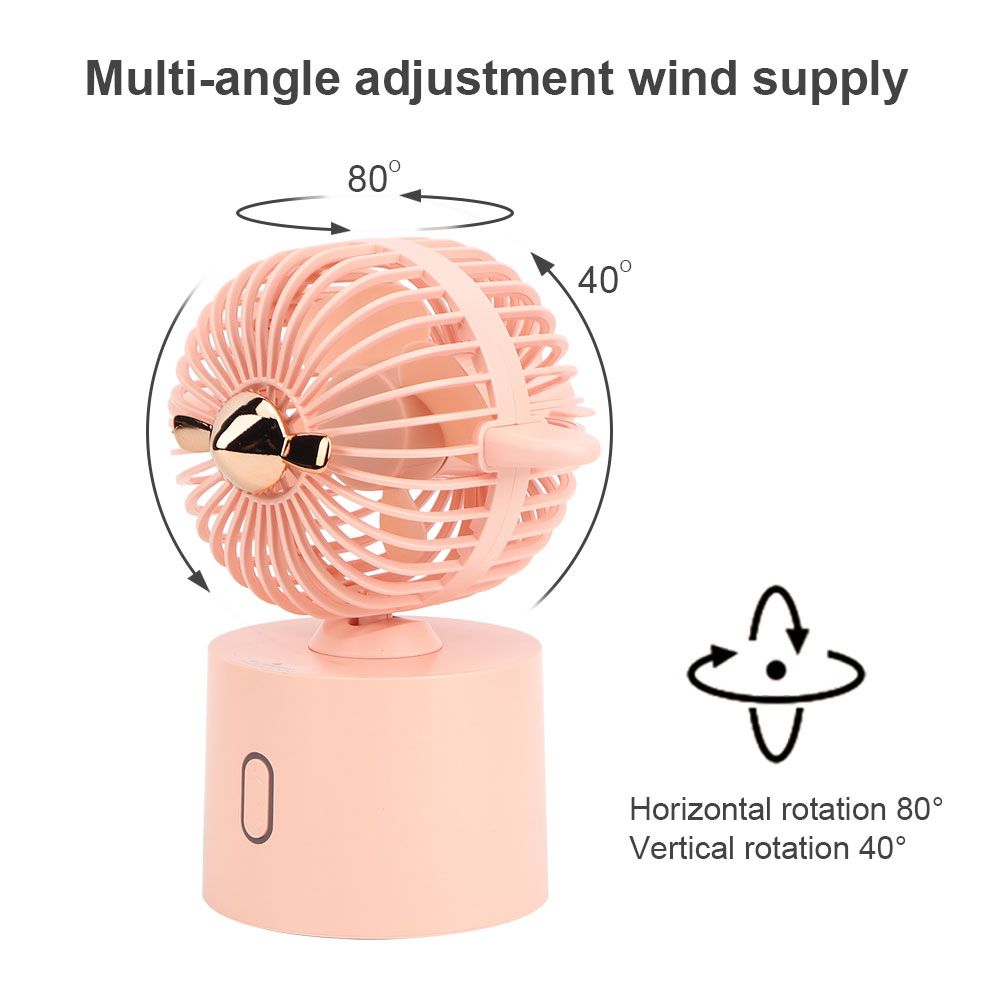 Innovative Airplane Shaped Desktop Mini Portable Fan USB Charging for Home view 9