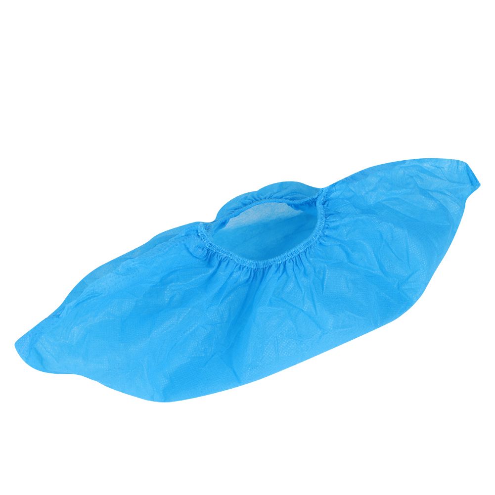 100pcs Non Woven Disposable Shoes Covers Breathable Dustproof Anti slip Shoe view 4