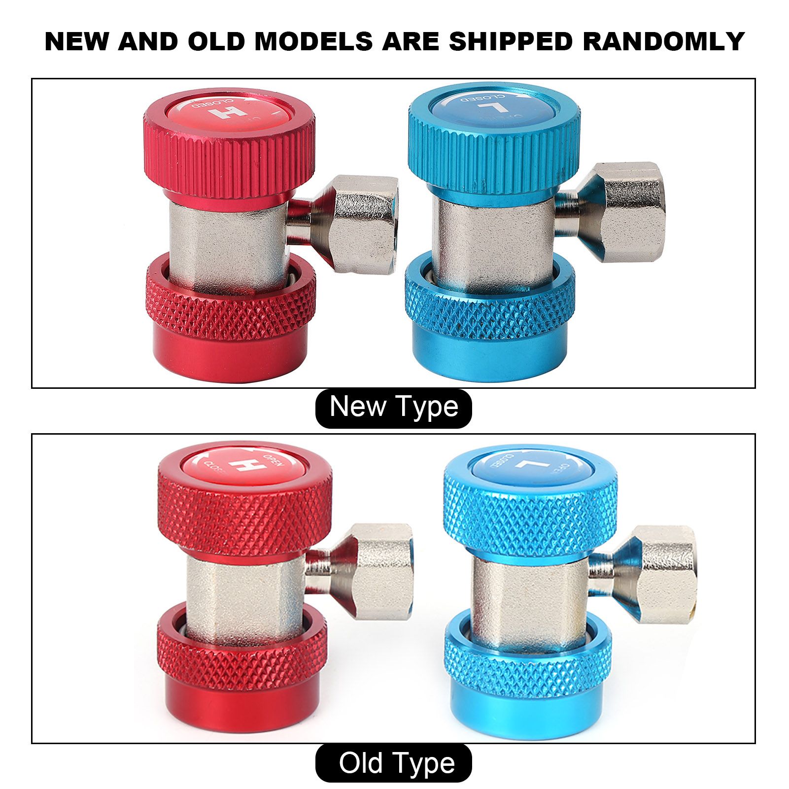 High and Low Pressure Air Conditioning Quick Connector Coupler Adapter view 11