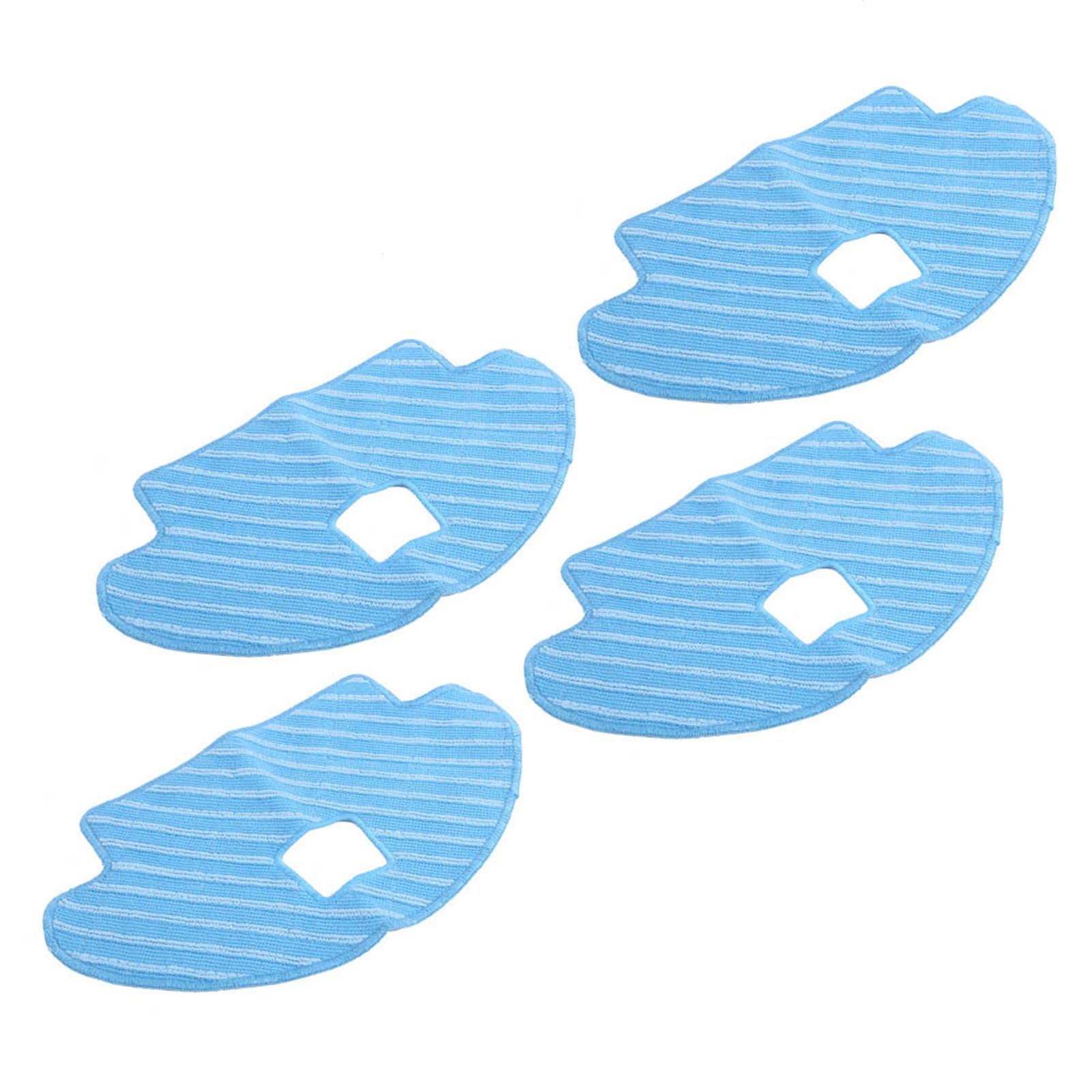 4pcs Mop Cloths Replacement Fit for Deebot Ozmo 930/610 Robotic Vacuum Cleaner view 4
