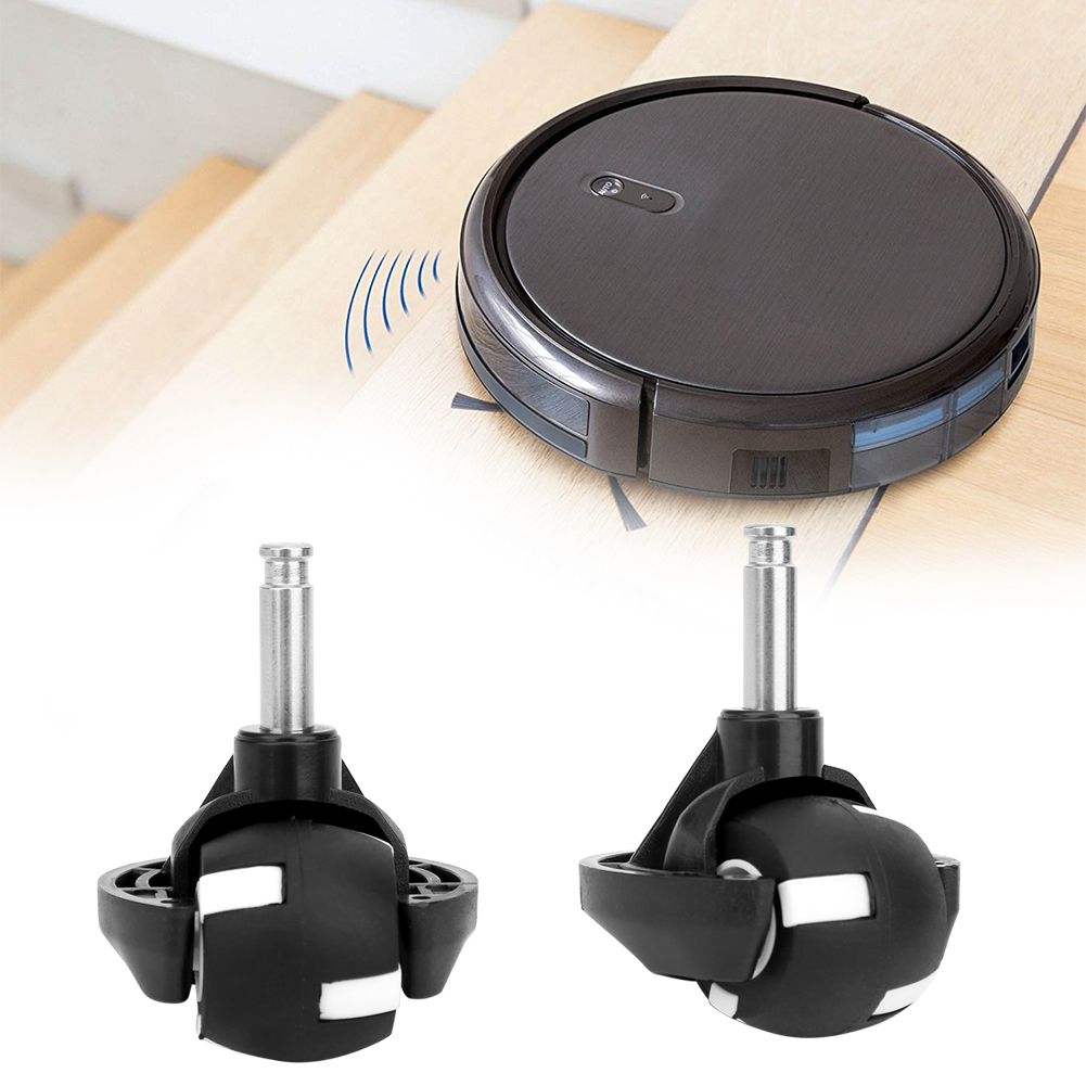 2Pcs Sweeping Robot ABS Universal Wheels Replacement Accessory Fit for Deebot