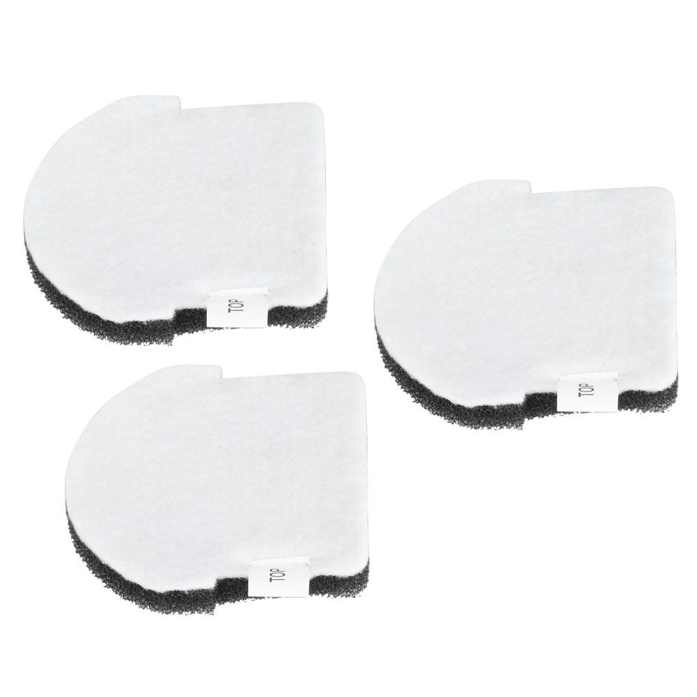 3Pcs/Set Handheld Vacuum Cleaner Filter Replacement Accessory Fit for Midea view 3