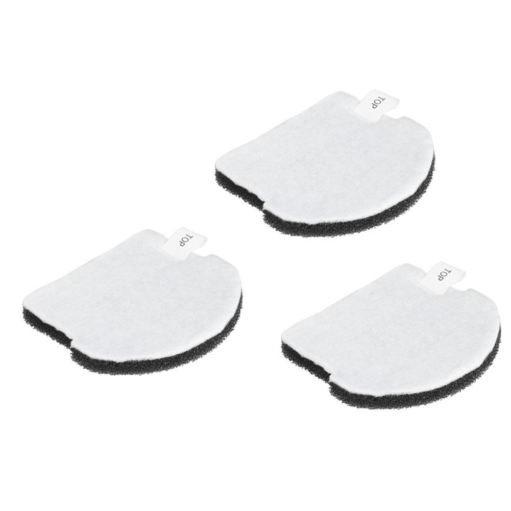 3Pcs/Set Handheld Vacuum Cleaner Filter Replacement Accessory Fit for Midea view 5