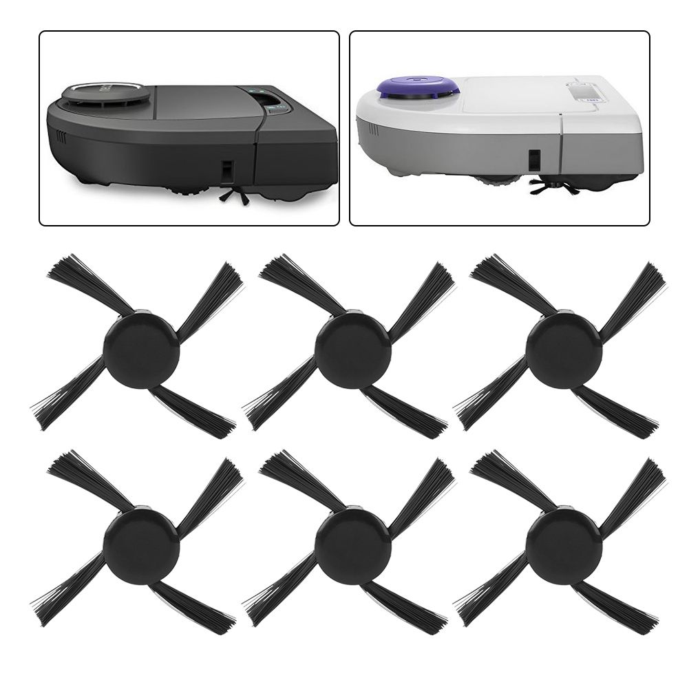 6PCS Side Brush Fit for Neato Botvac D7 D5 D3 D7500 D8500 D80 N0B9 Robotic view 6