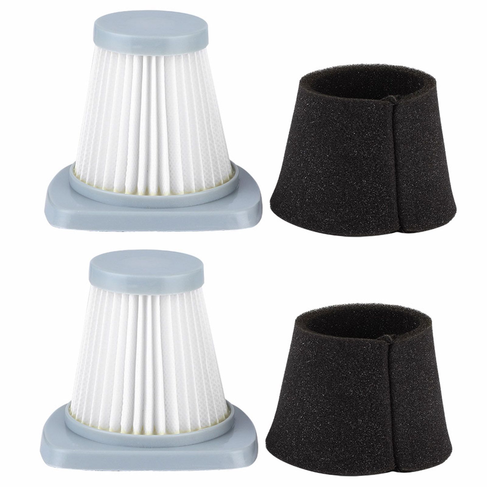 2PCS Vacuum Cleaner Filter Replacement Fit for Haier Handheld Vacuum Cleaner view 4