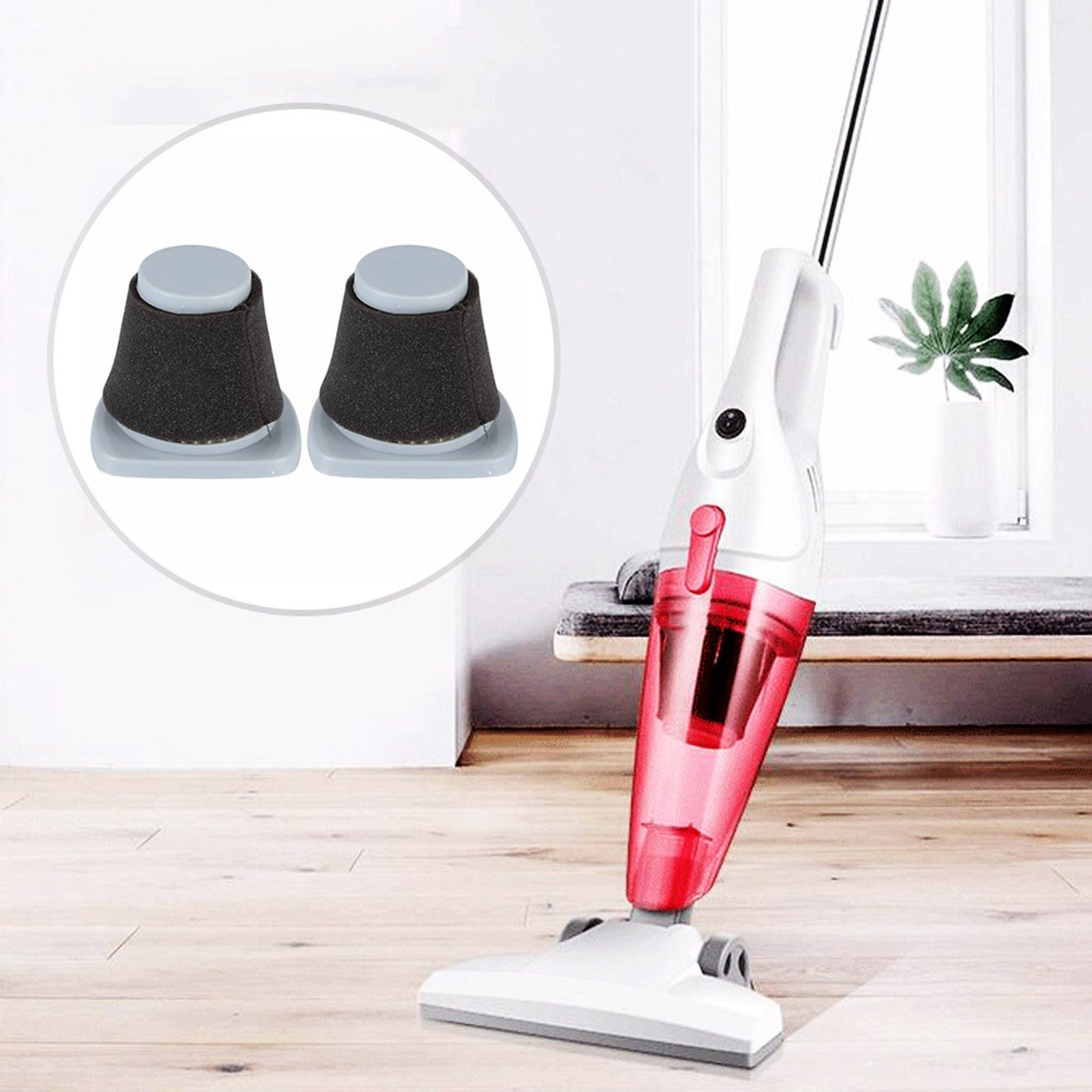 2PCS Vacuum Cleaner Filter Replacement Fit for Haier Handheld Vacuum Cleaner view 11