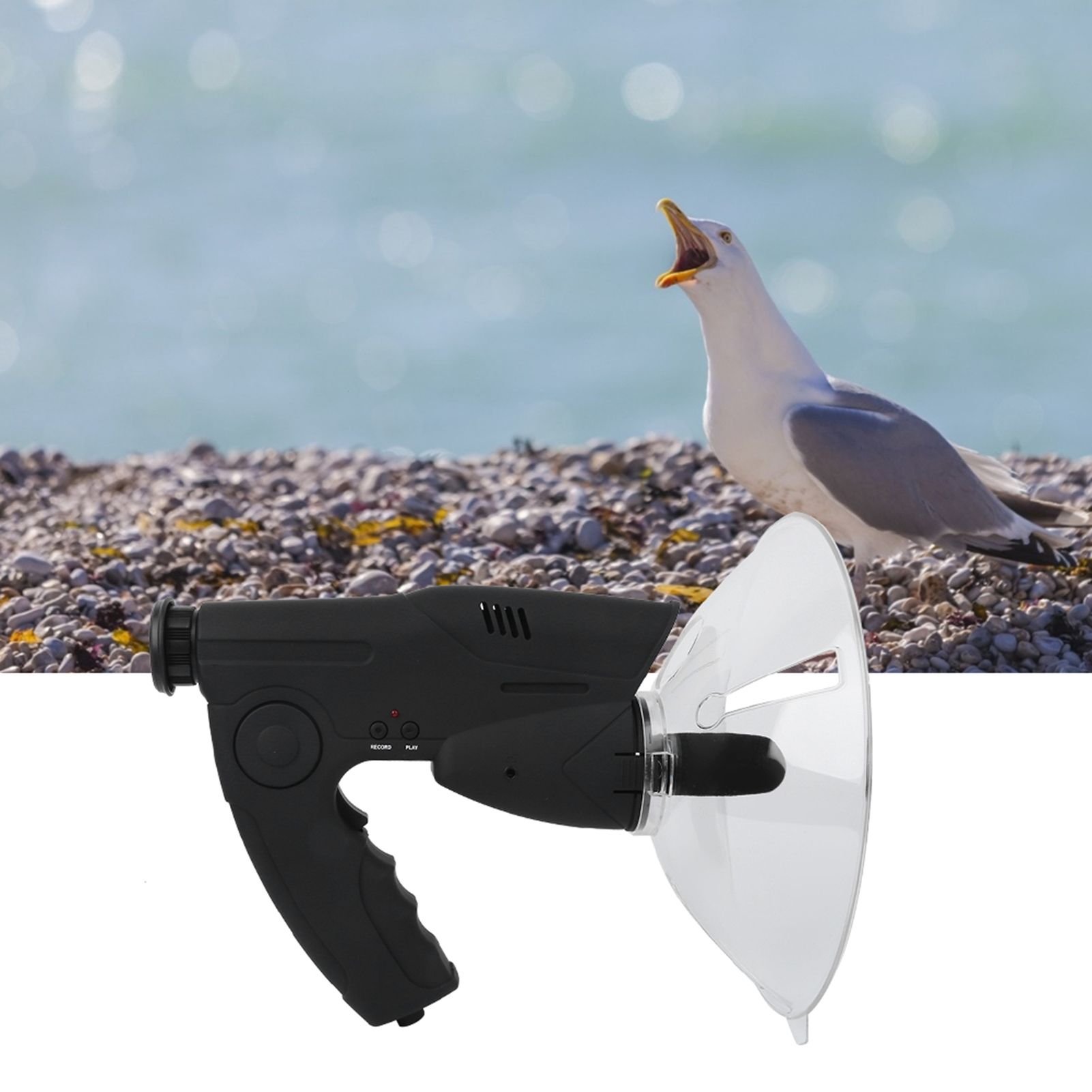 Birdwatching Telescope Bird Sound Observation Recorder Amplifier for Home Garden view 4