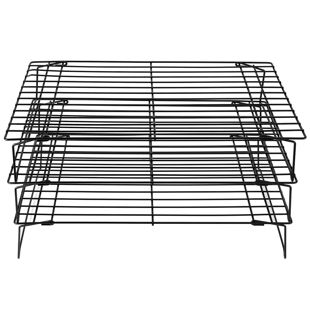 3‑Layer Folding Cooling Rack Baking Tools Cake Stand BBQ Grill Household Supplies view 2