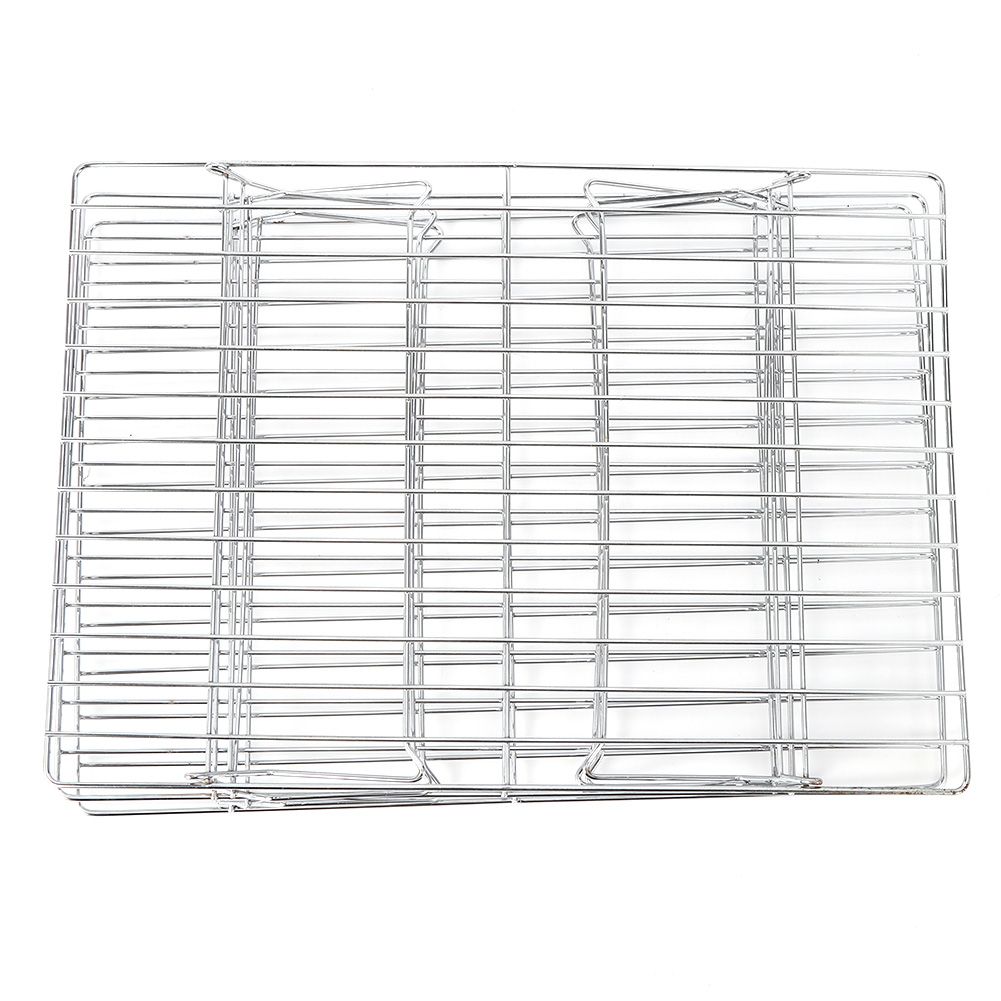 3‑Tier Cooling Rack Collapsible Folding Legs for Cookies Cakes Kitchen Baking view 3