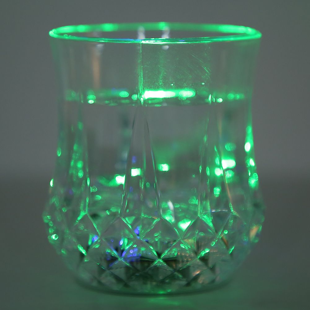 Automatic Light Color Change LED Flashing Cup Water Sensor Mug for Bar Party view 8