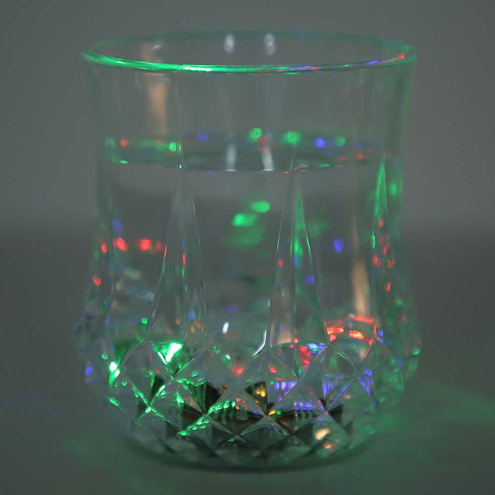 Automatic Light Color Change LED Flashing Cup Water Sensor Mug for Bar Party view 9