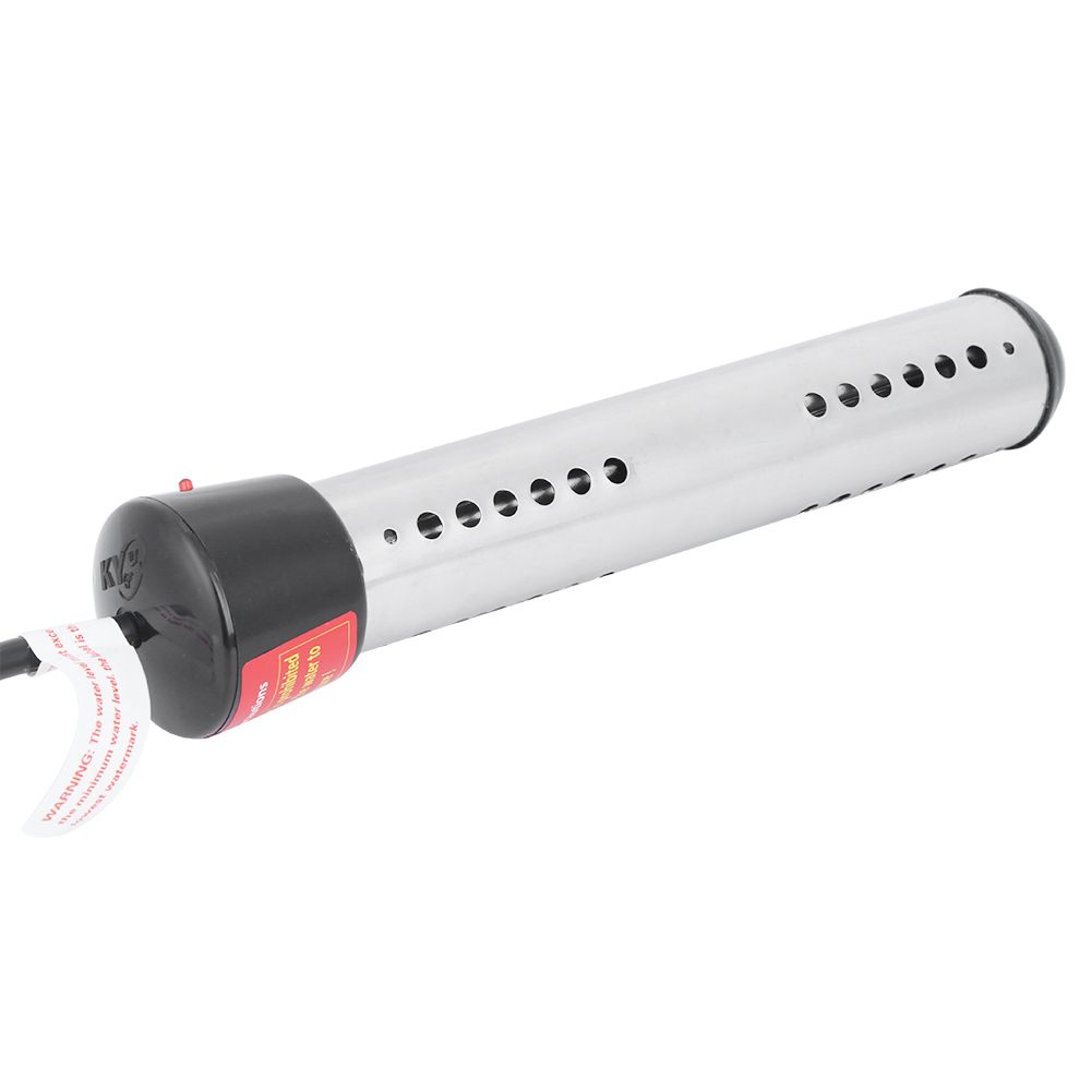 1500W 1.5m Floating Immersion Electric Water Heater Boiler for Swimming Pool Black view 3