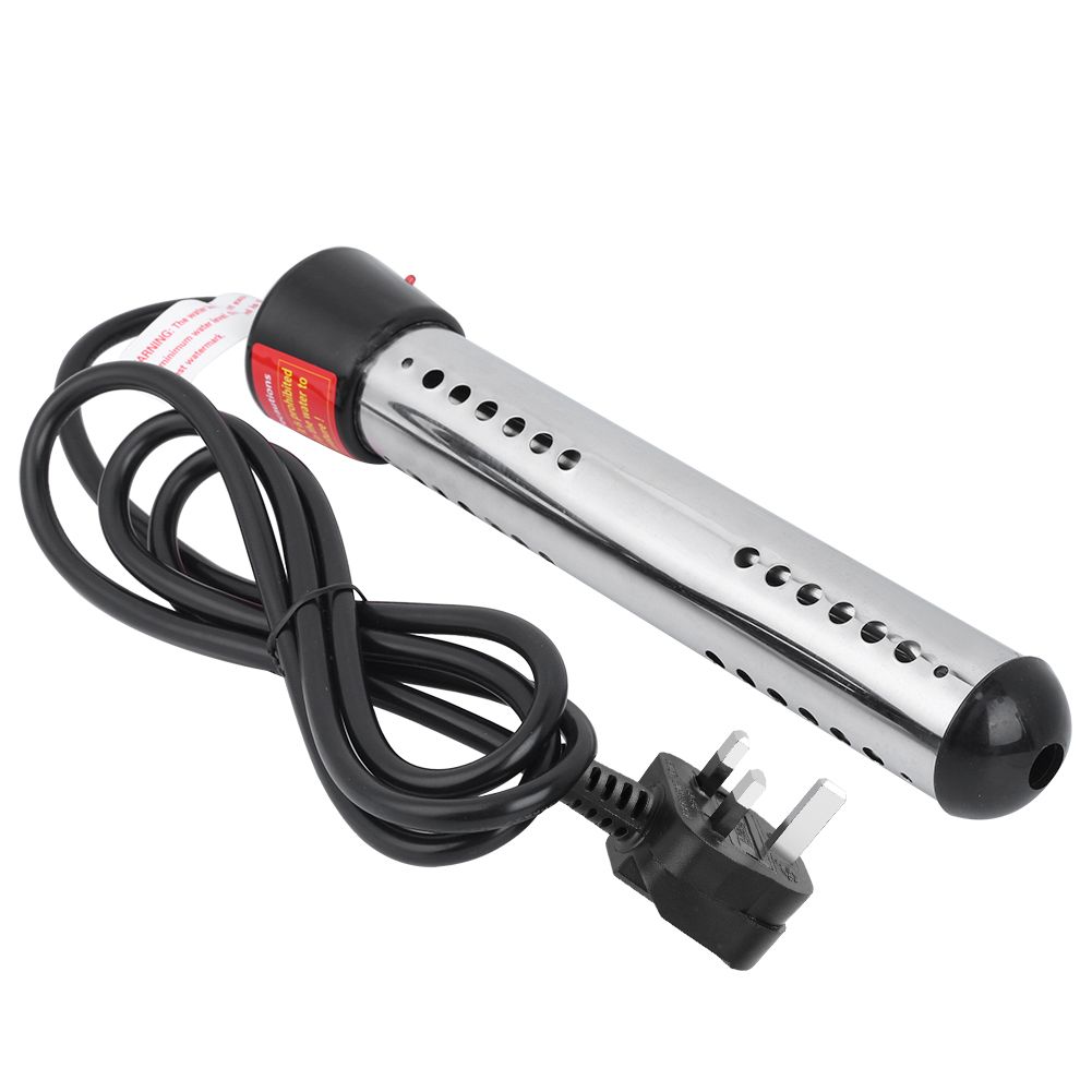 1500W 1.5m Floating Immersion Electric Water Heater Boiler for Swimming Pool Black view 4