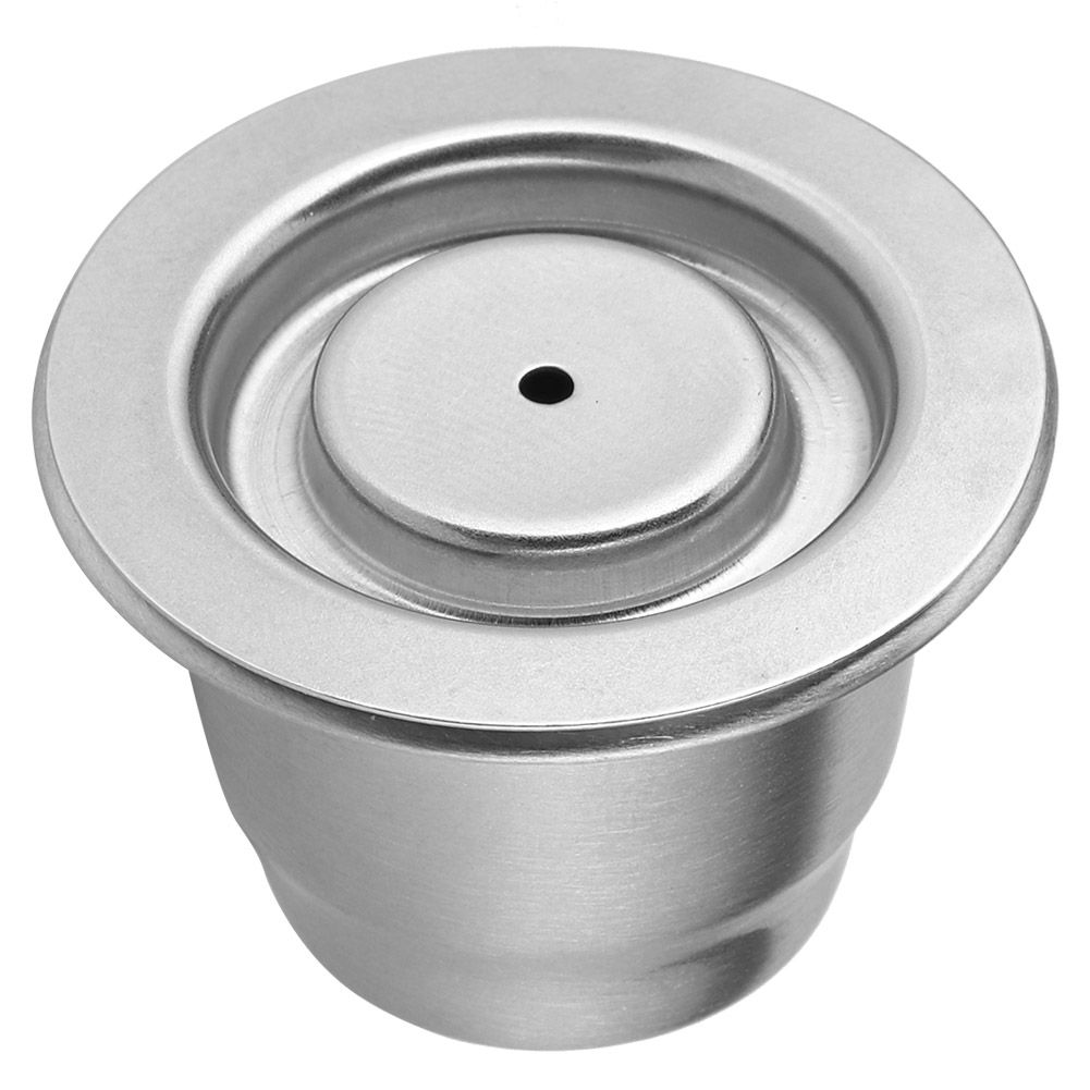 Stainless Steel Reusable Coffee Capsule Shell Coffee Filter Fit for Nespresso