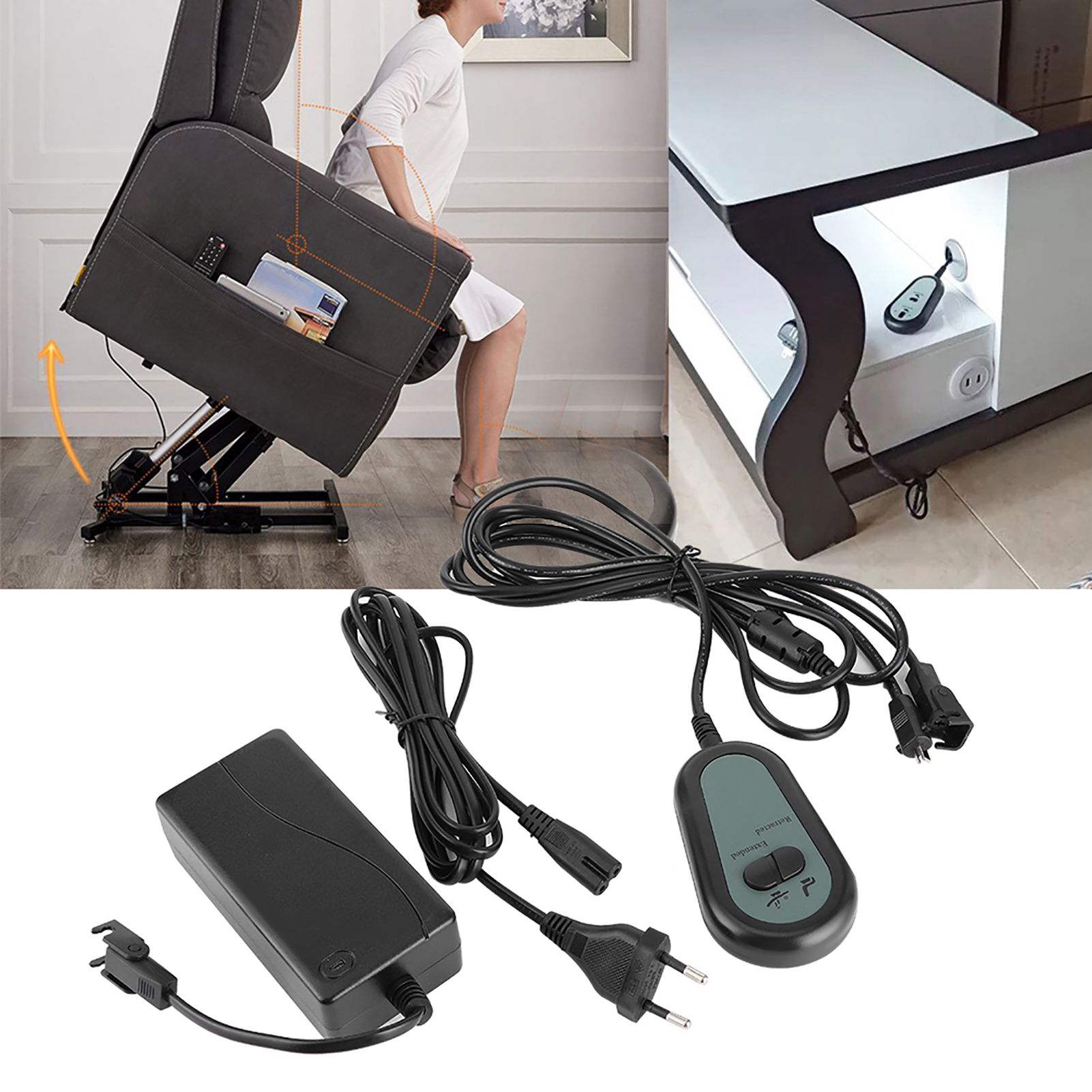 Household Sofa Lifting Control Switch Recliner Couch Chair Manual Controller view 9