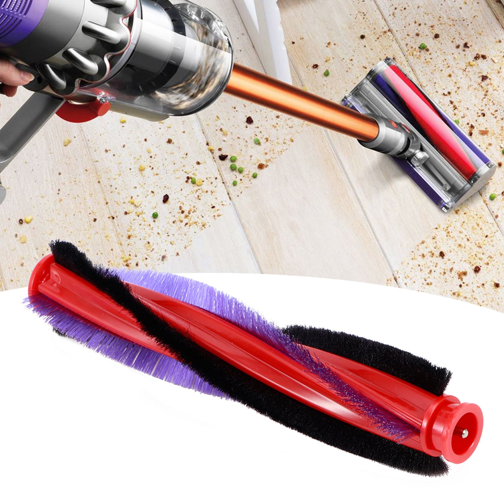 185mm Vacuum Cleaner Roller Main Brush Replacement Fit for V6 view 9