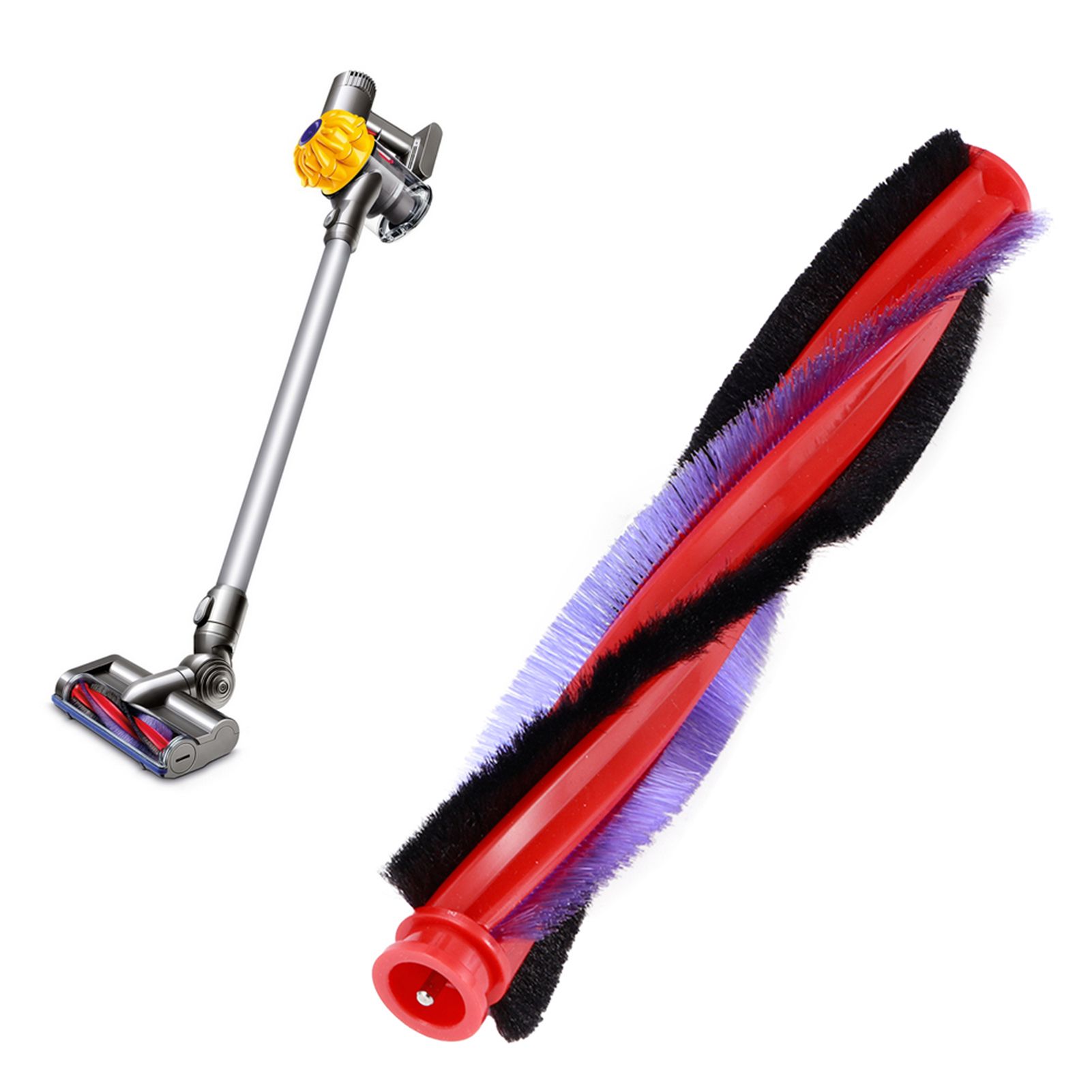 225mm Roller Main Brush Fit for V6 Series Vacuum Cleaner Parts view 9