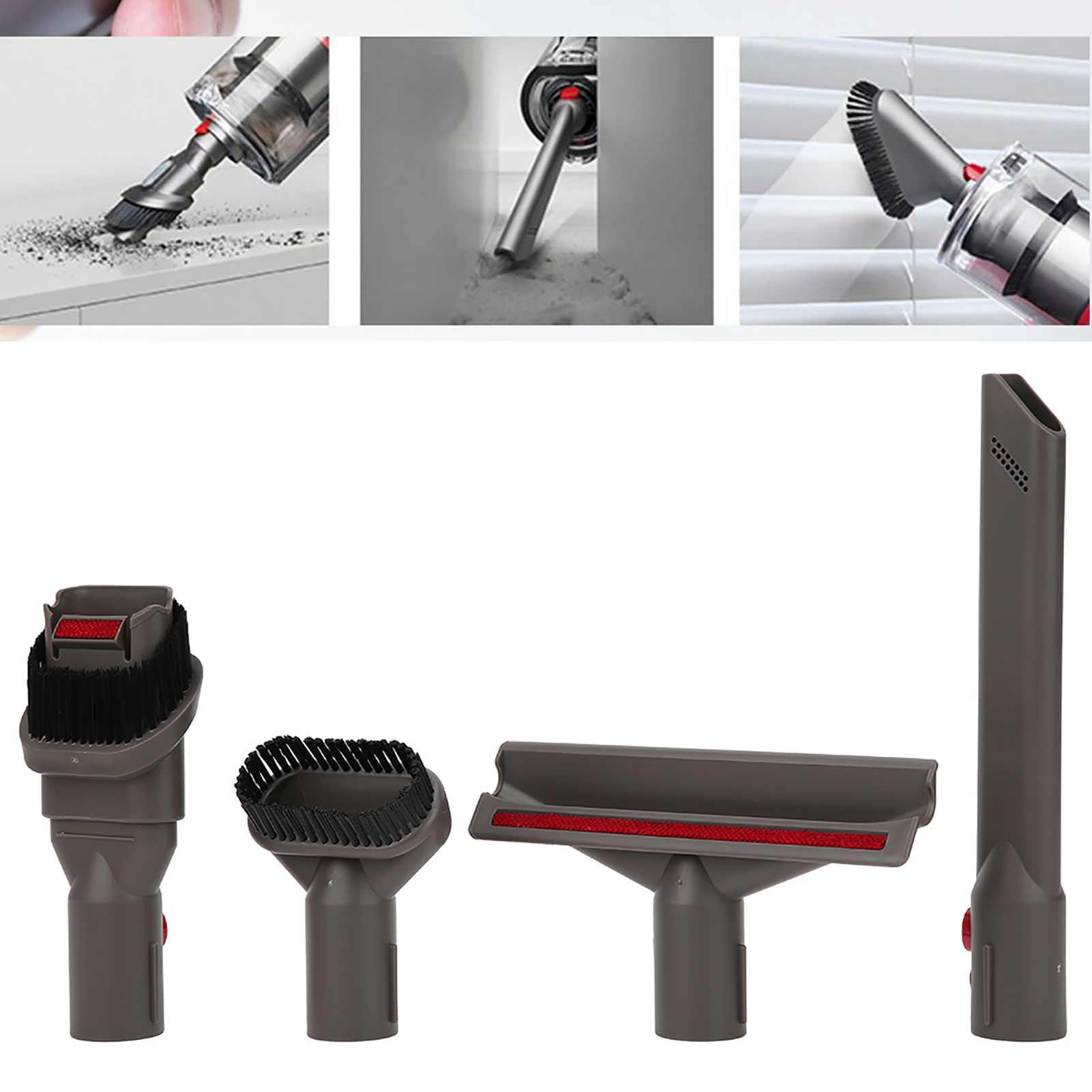 Vacuum Cleaner Brush Head Suction Nozzle Set Replacement Accessories Fit for view 10