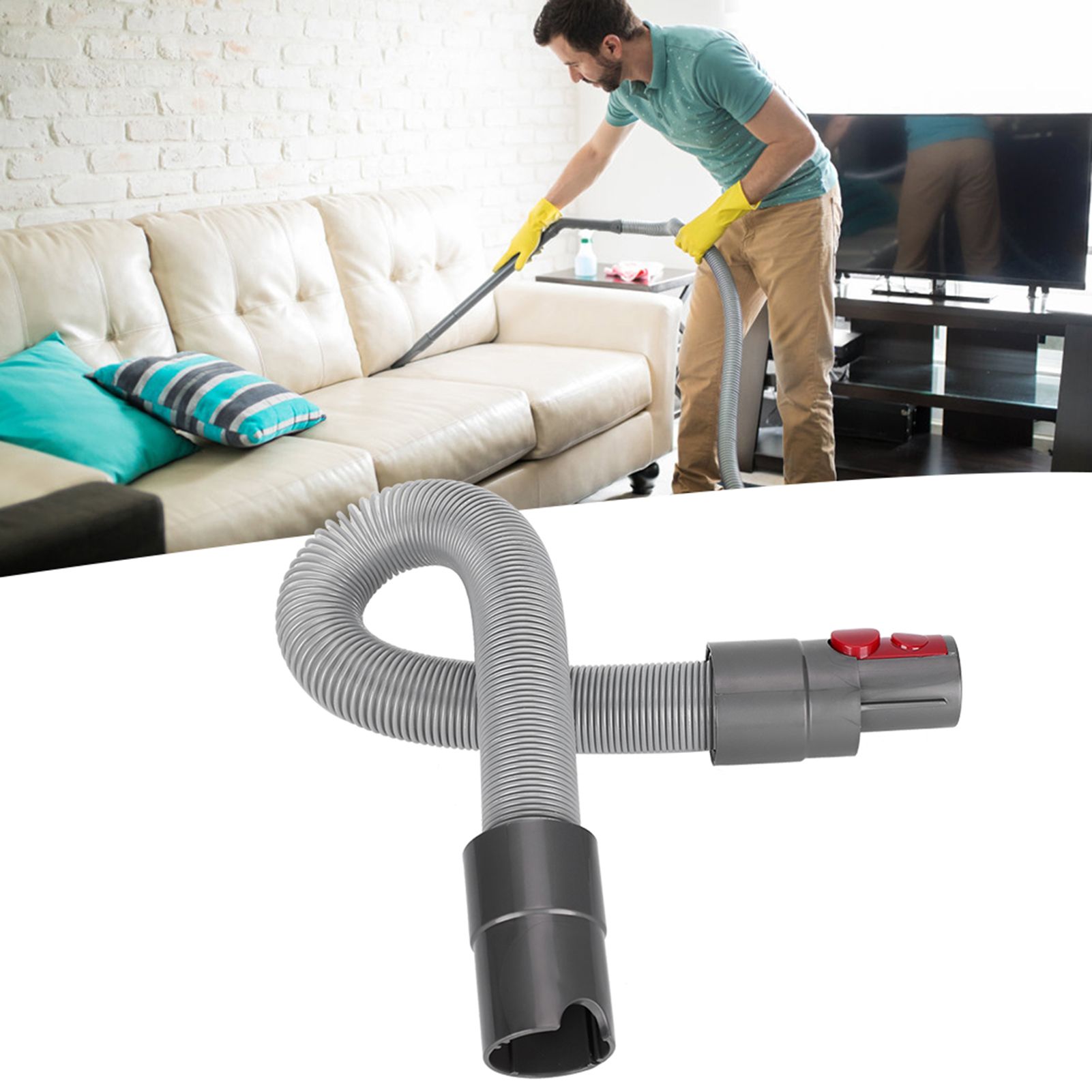 Flexible Extension Hose Attachment Replacement for V8 V7 V10 V11 Vacuum Cleaner view 9