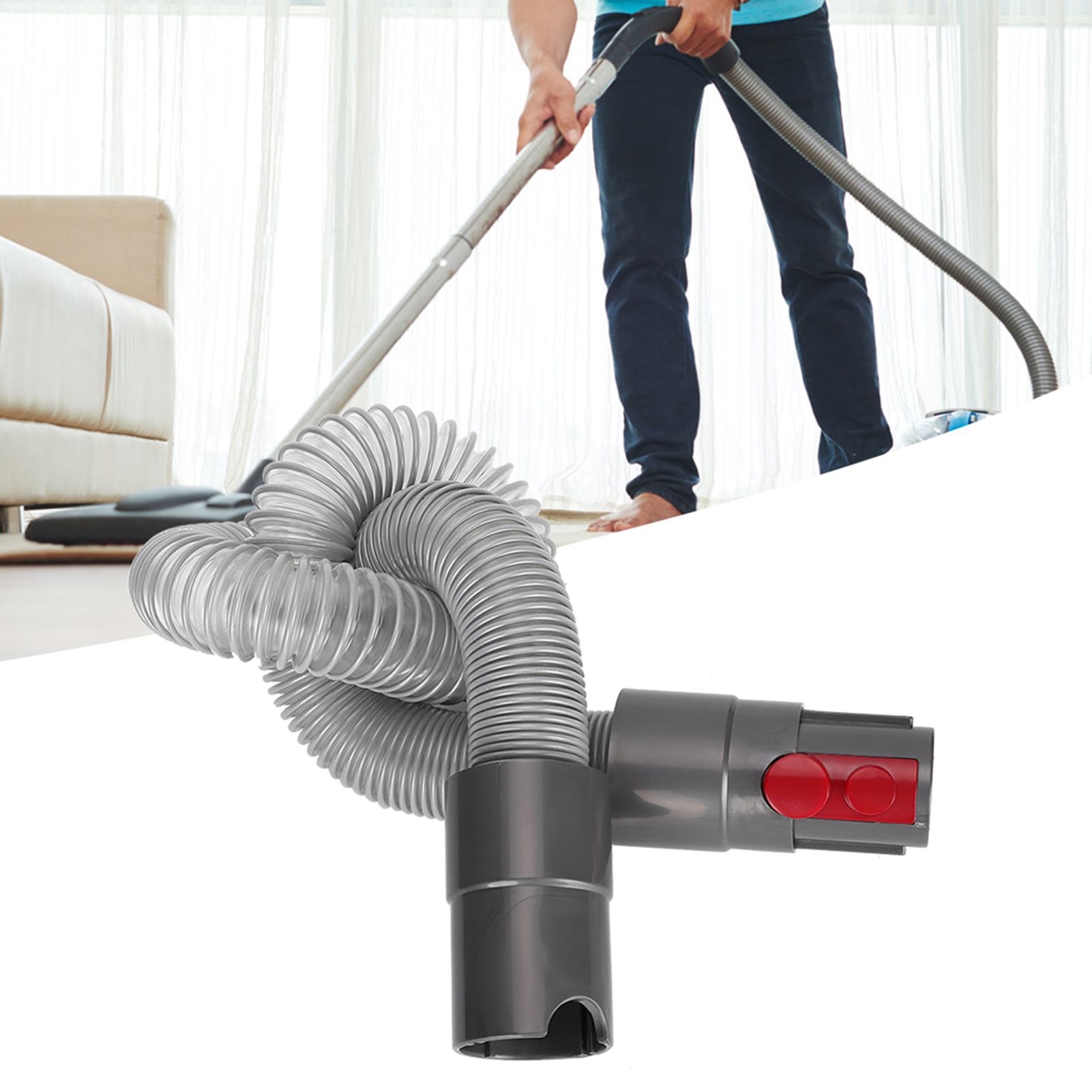Flexible Extension Hose Attachment Replacement for V8 V7 V10 V11 Vacuum Cleaner view 10