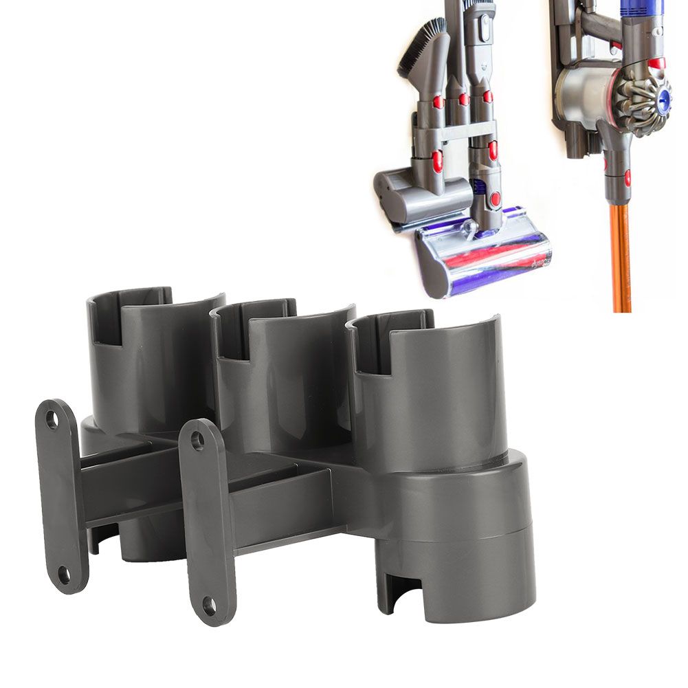 Wall Mounted Vacuum Cleaner Brush Suction Head Storage Rack Holder for Dyson view 9