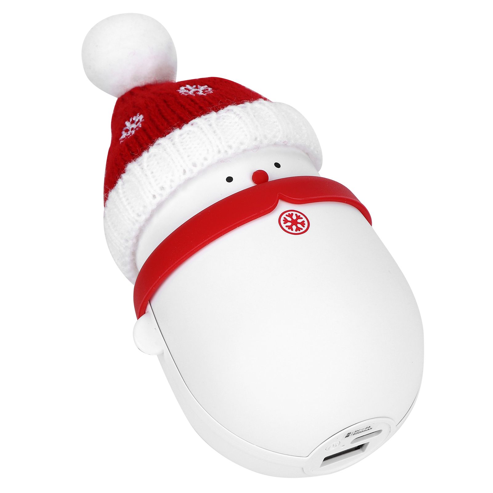 2 in 1 USB Rechargeable Hand Warmer 6000mAh Portable Power Bank Reusable Hand view 5