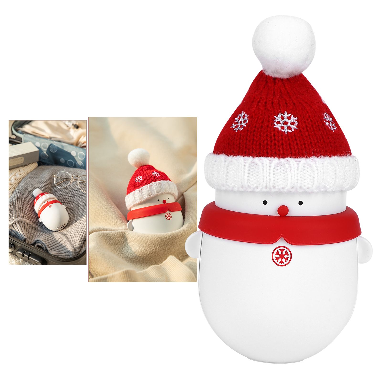 2 in 1 USB Rechargeable Hand Warmer 6000mAh Portable Power Bank Reusable Hand view 10
