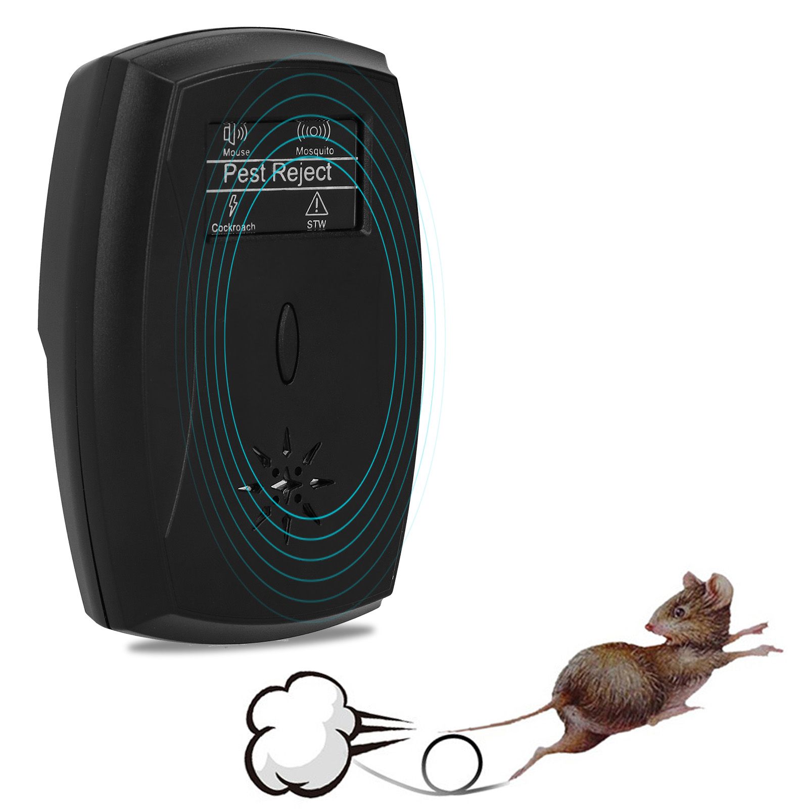 Multifunction Electronic Ultrasonic Pest Repeller Rat Mouse Mosquito Repellent view 9