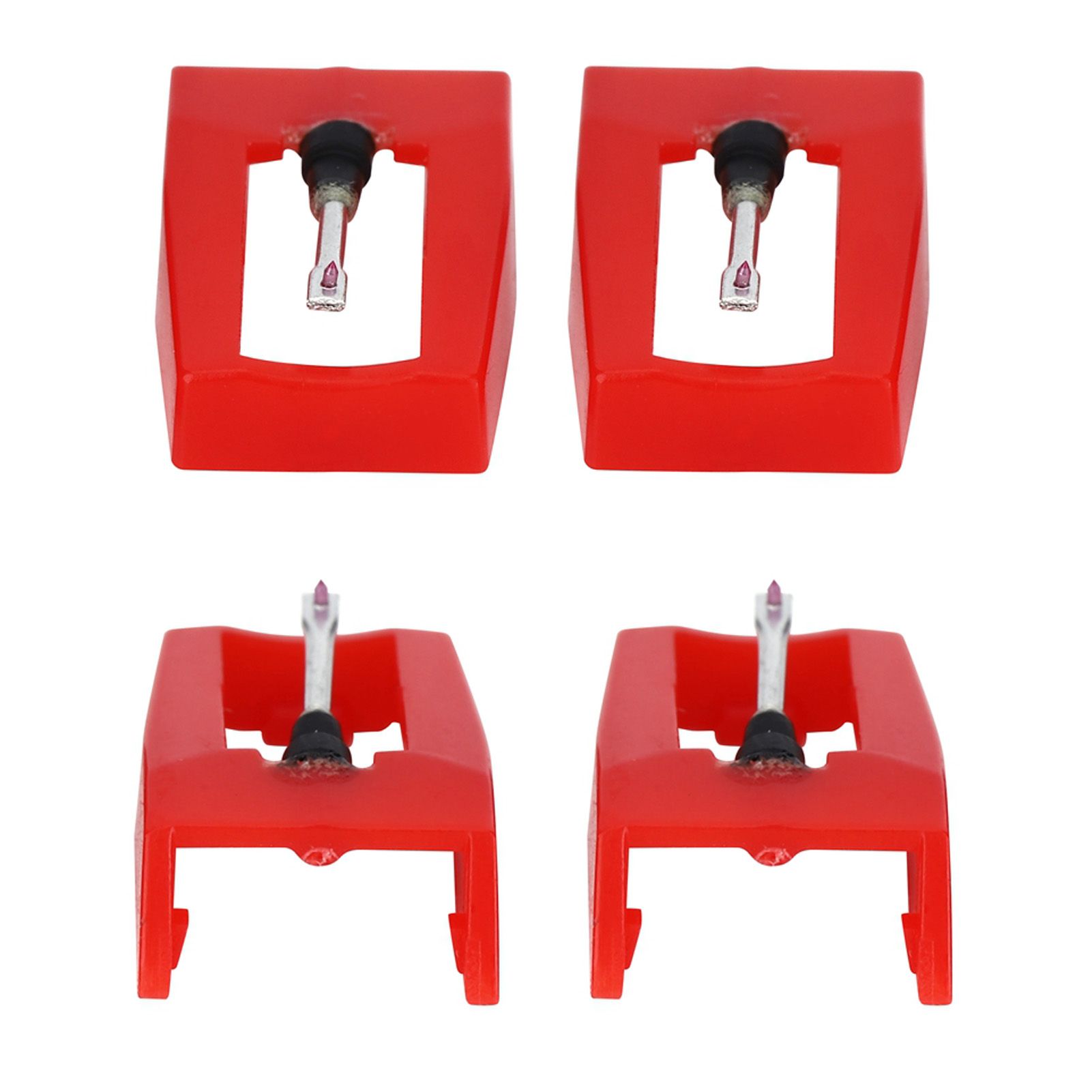 4Pcs Phonograph Stylus Electric Record Player Turntable Needle Accessory view 9