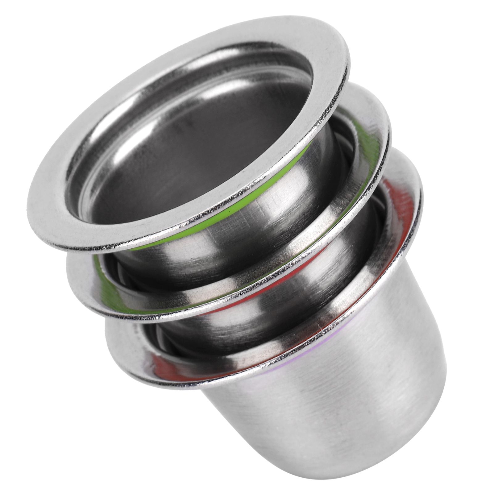 3Pcs/Set Coffee Capsule Reusable Pod Stainless Steel Refillable Filter view 8