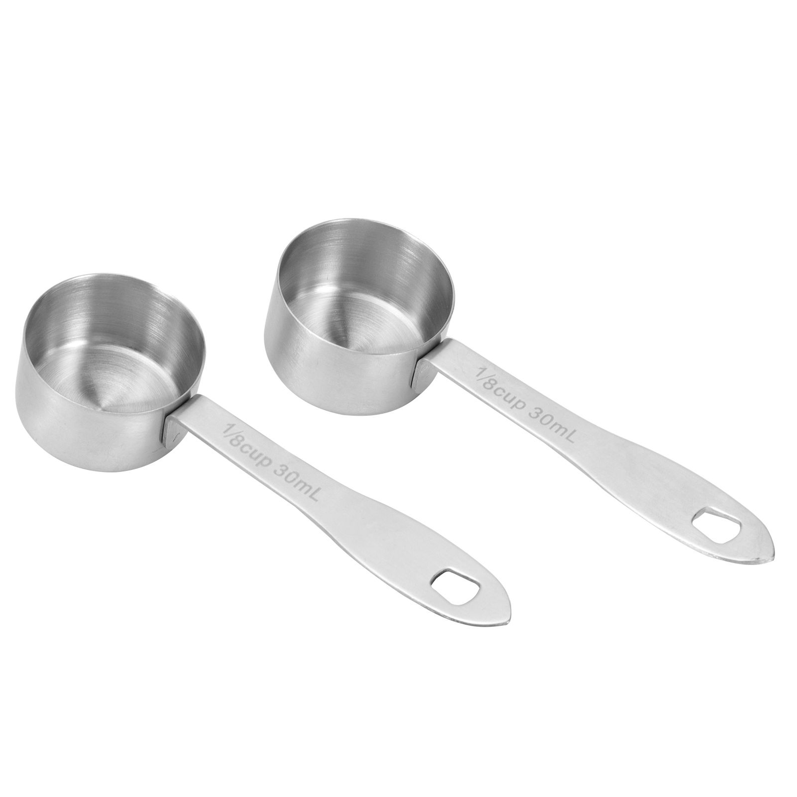 2PCS 30ml Stainless Steel Coffee Scoop Long Handled Coffee Milk Powder view 2