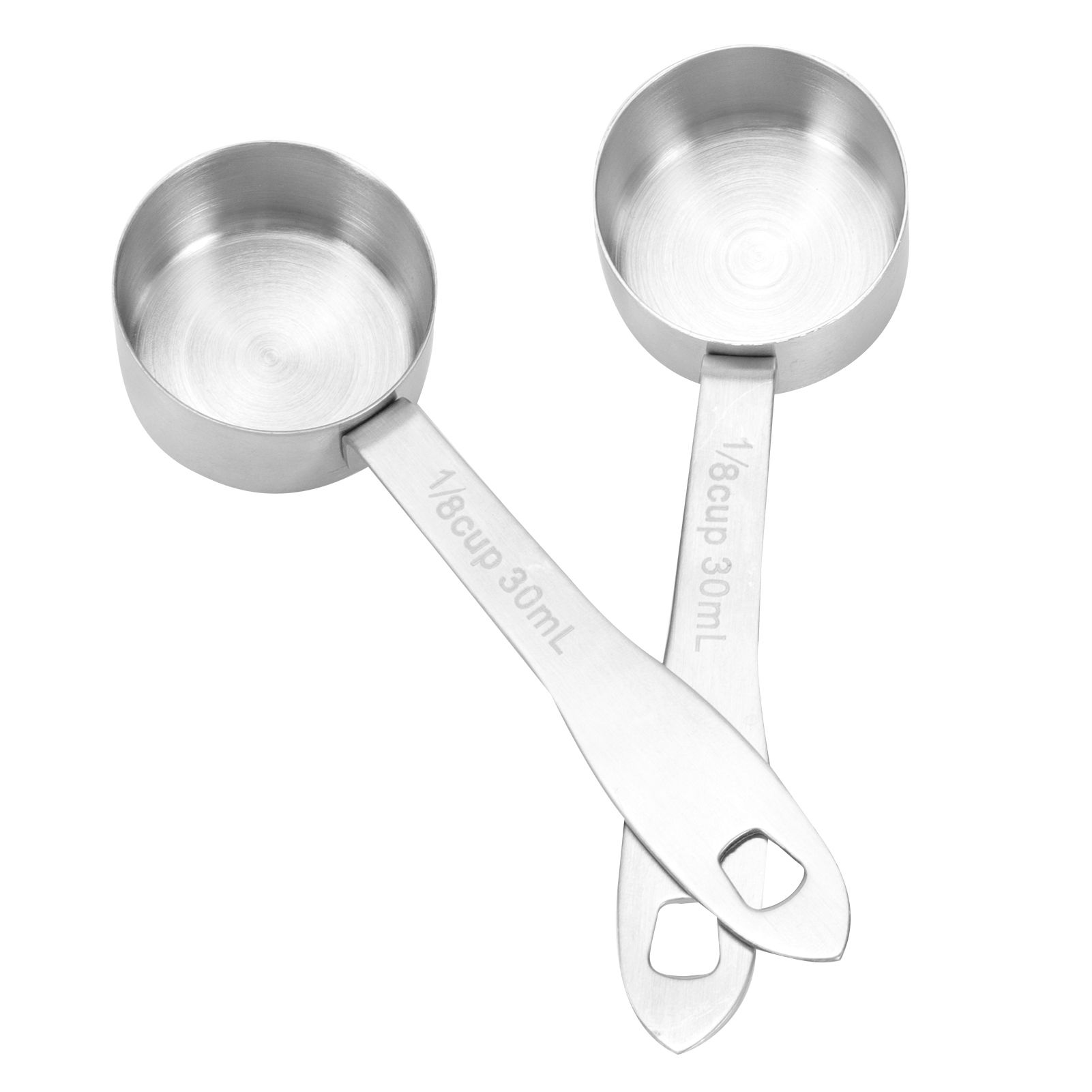2PCS 30ml Stainless Steel Coffee Scoop Long Handled Coffee Milk Powder view 4