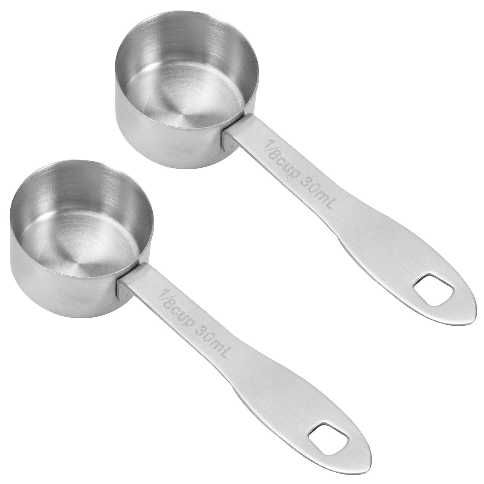 2PCS 30ml Stainless Steel Coffee Scoop Long Handled Coffee Milk Powder view 8