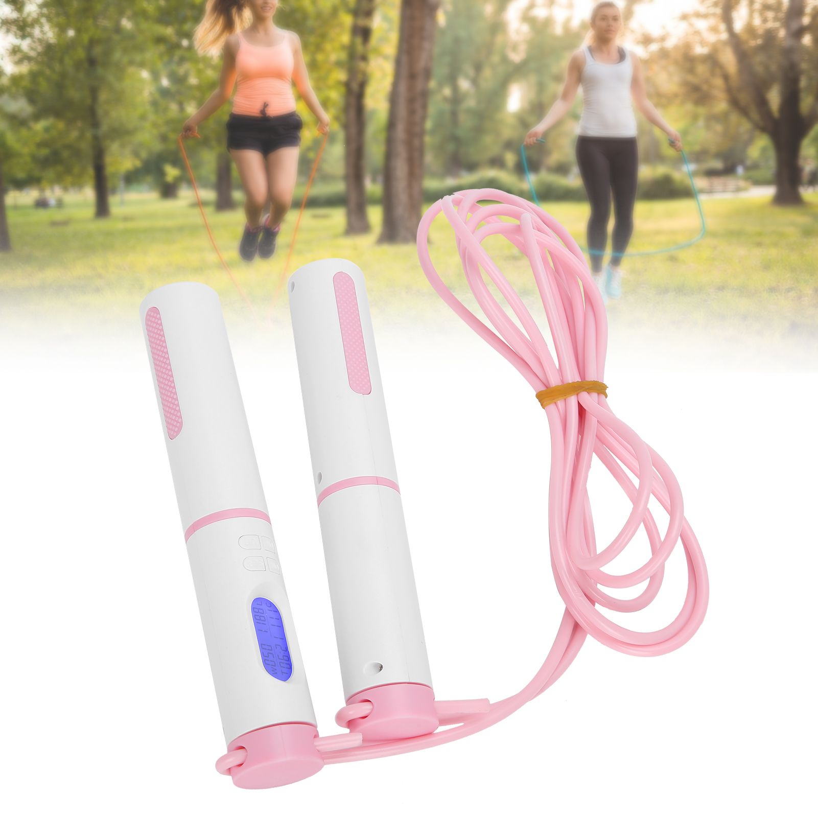 Exercise Jumping Rope Intelligent Counting Timing Cordless Skipping Rope view 10