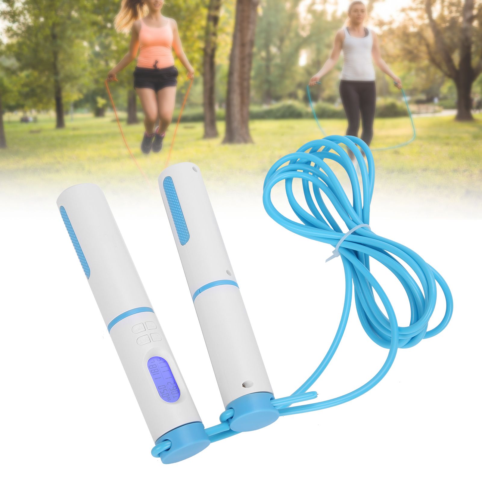 Exercise Jumping Rope Intelligent Counting Timing Cordless Skipping Rope view 10