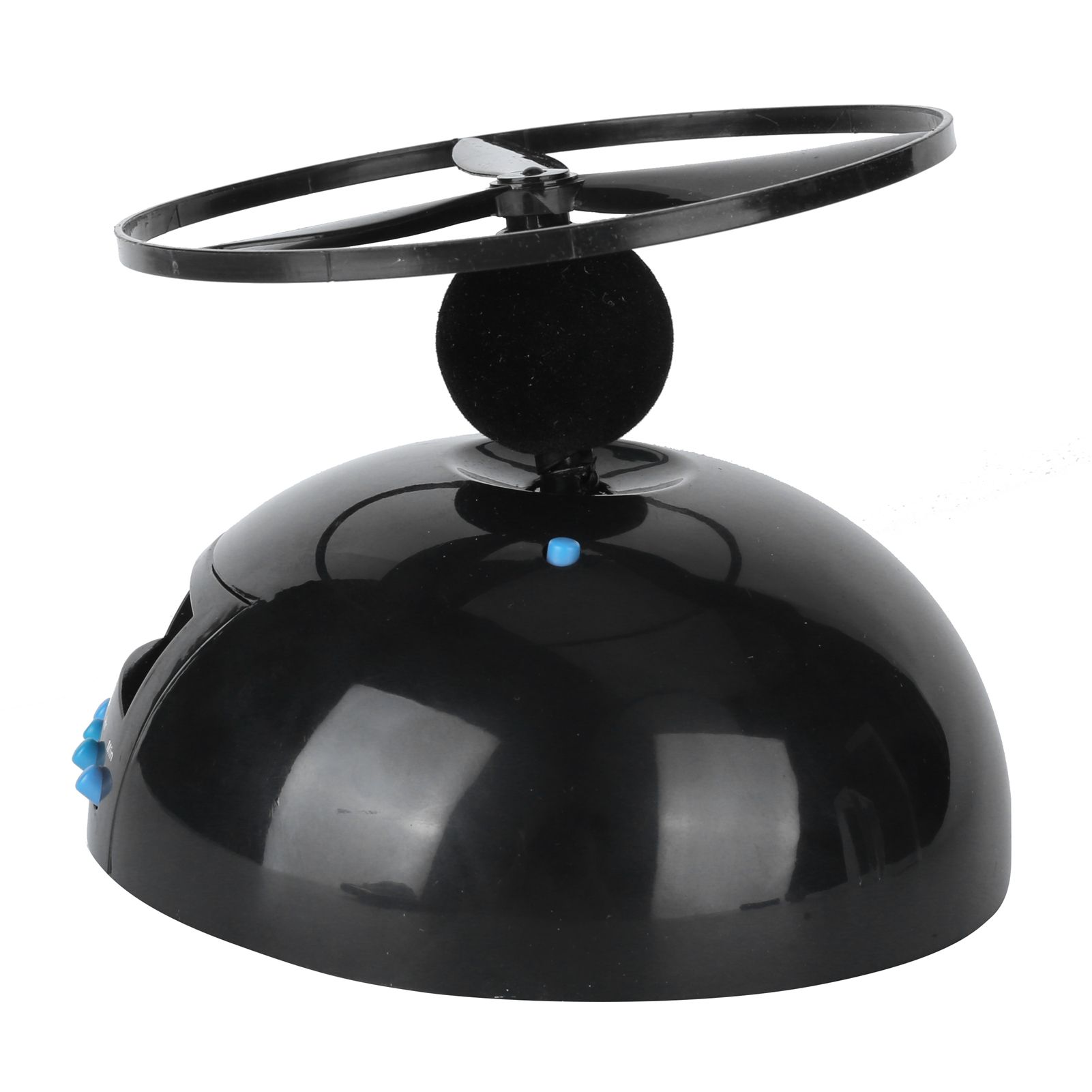 Alarm Clock Novelty Flying LCD Digital Portable Mini Round Propeller Household view 5