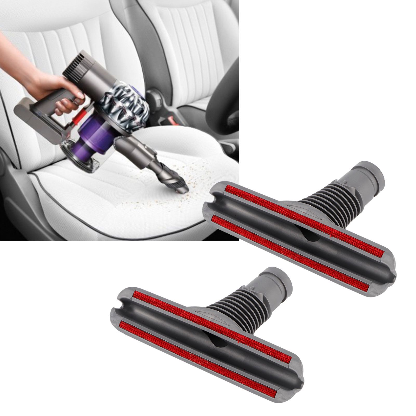 2Pcs Bedding Sofa Curtain Suction Head Replacement Fit for V6 DC34 DC35 Vacuum view 9