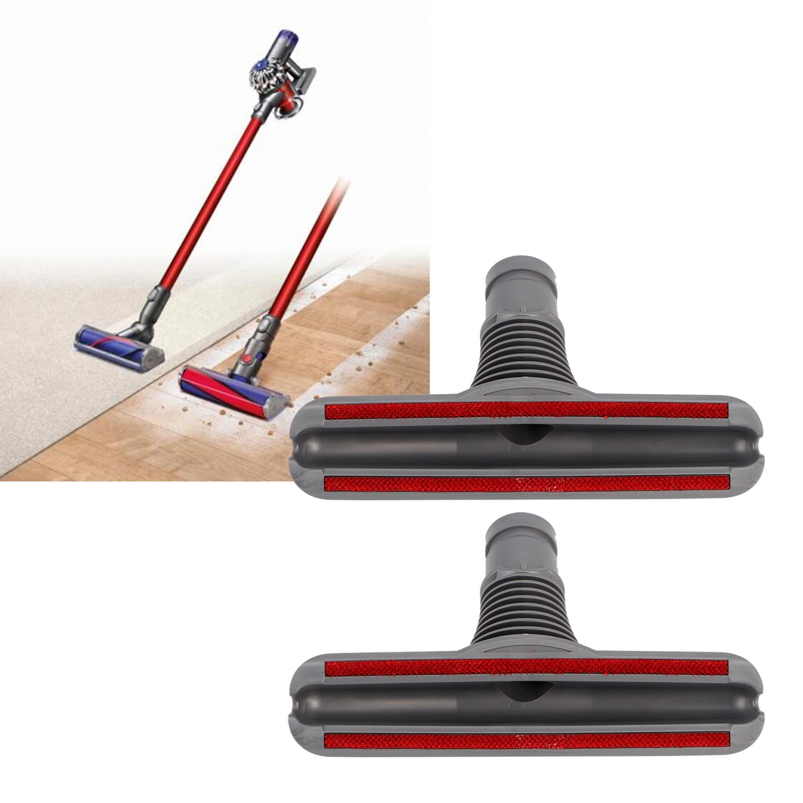 2Pcs Bedding Sofa Curtain Suction Head Replacement Fit for V6 DC34 DC35 Vacuum view 10
